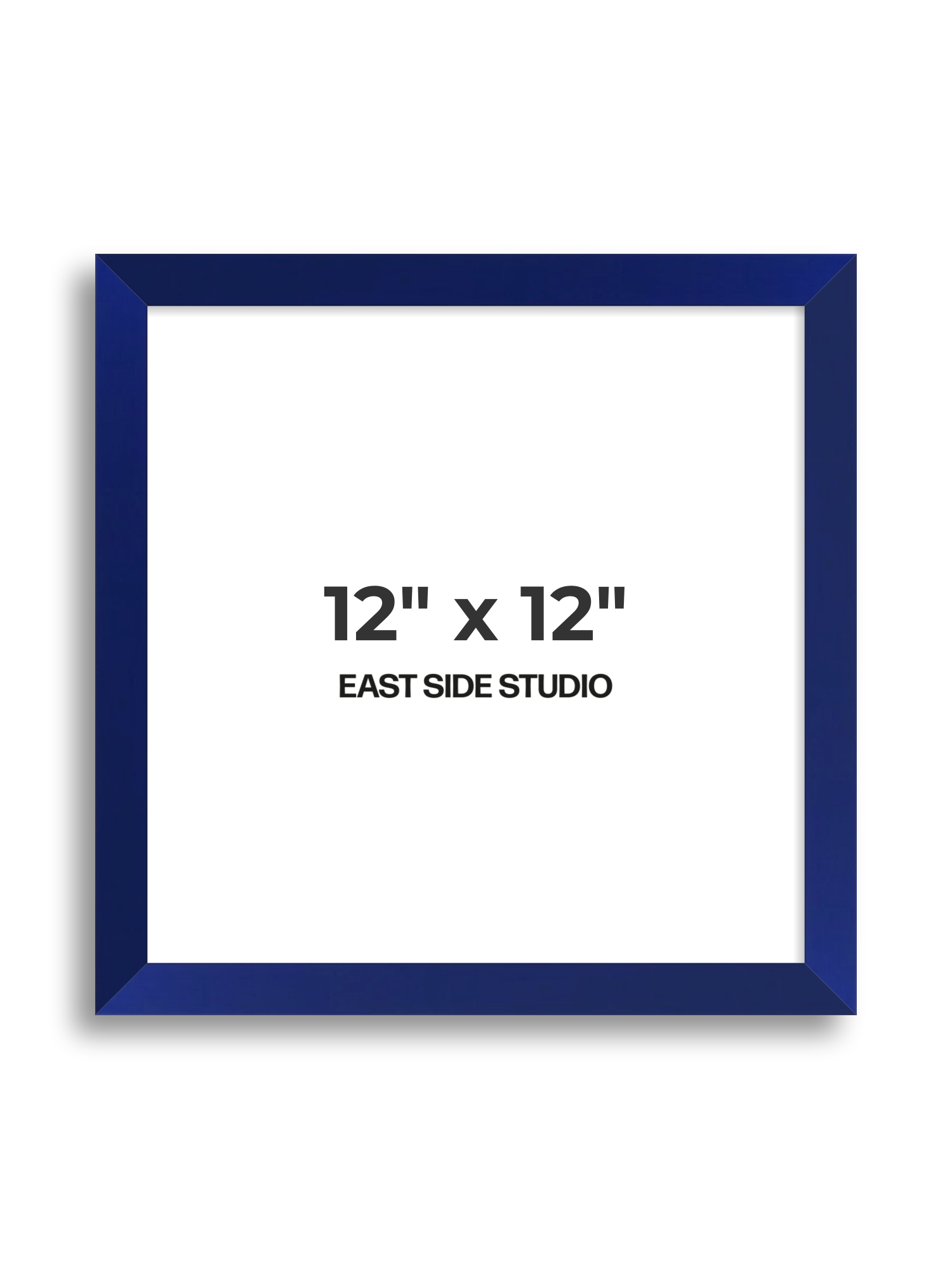 Cobalt Blue 12" x 12" picture frame