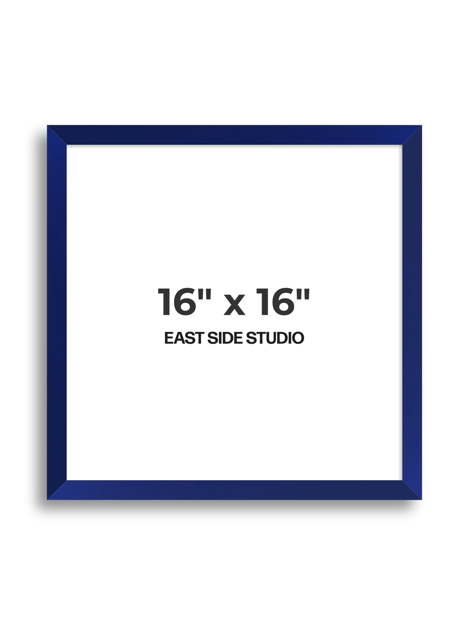 Cobalt Blue 16" x 16" picture frame