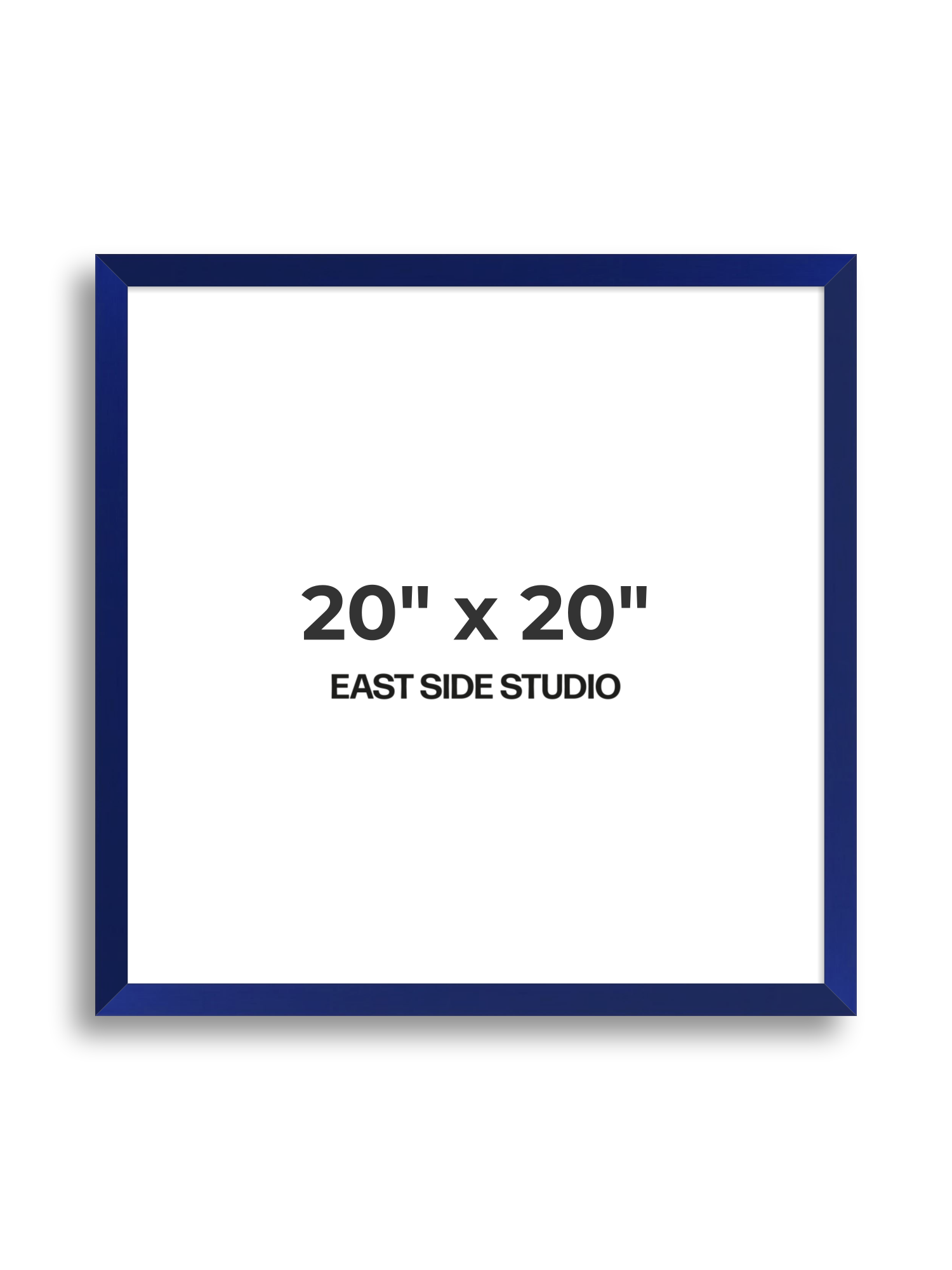 Cobalt Blue 20" x 20" picture frame