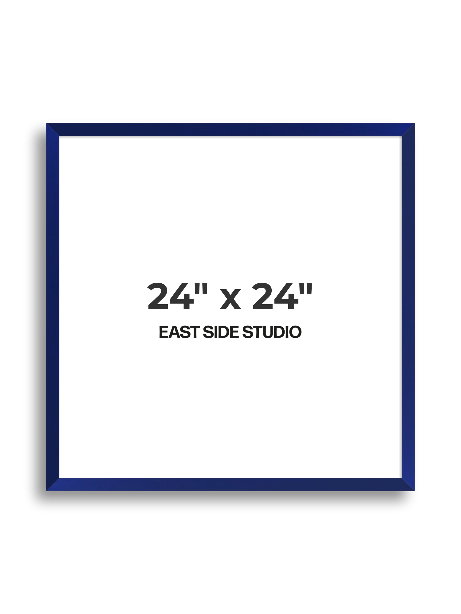 Cobalt Blue 24" x 24" picture frame