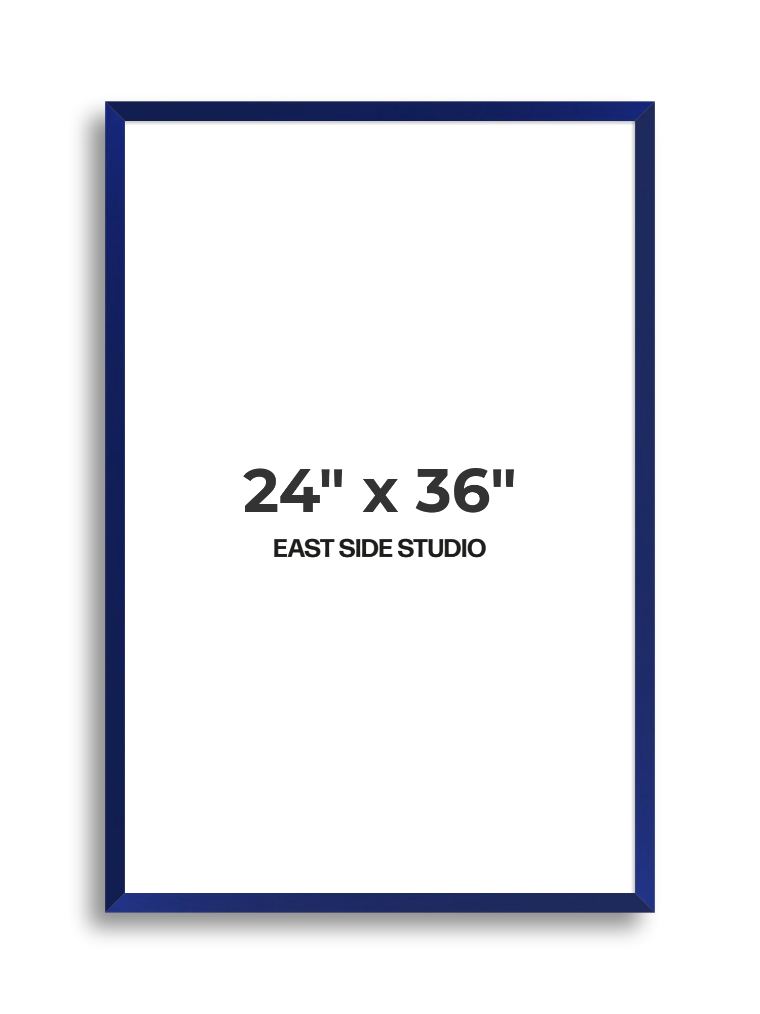 Cobalt Blue 24" x 36" picture frame