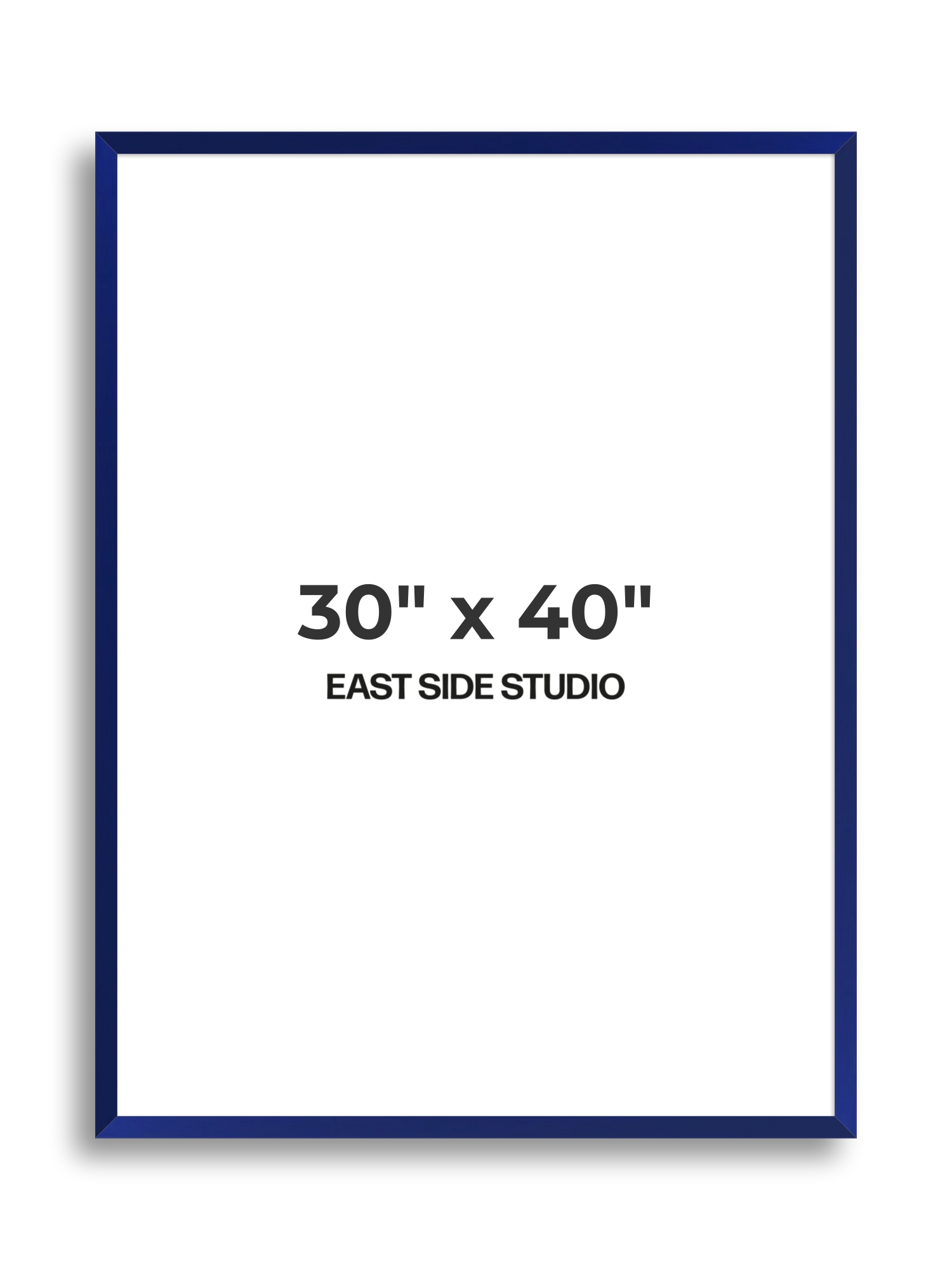Cobalt Blue 30" x 40" picture frame