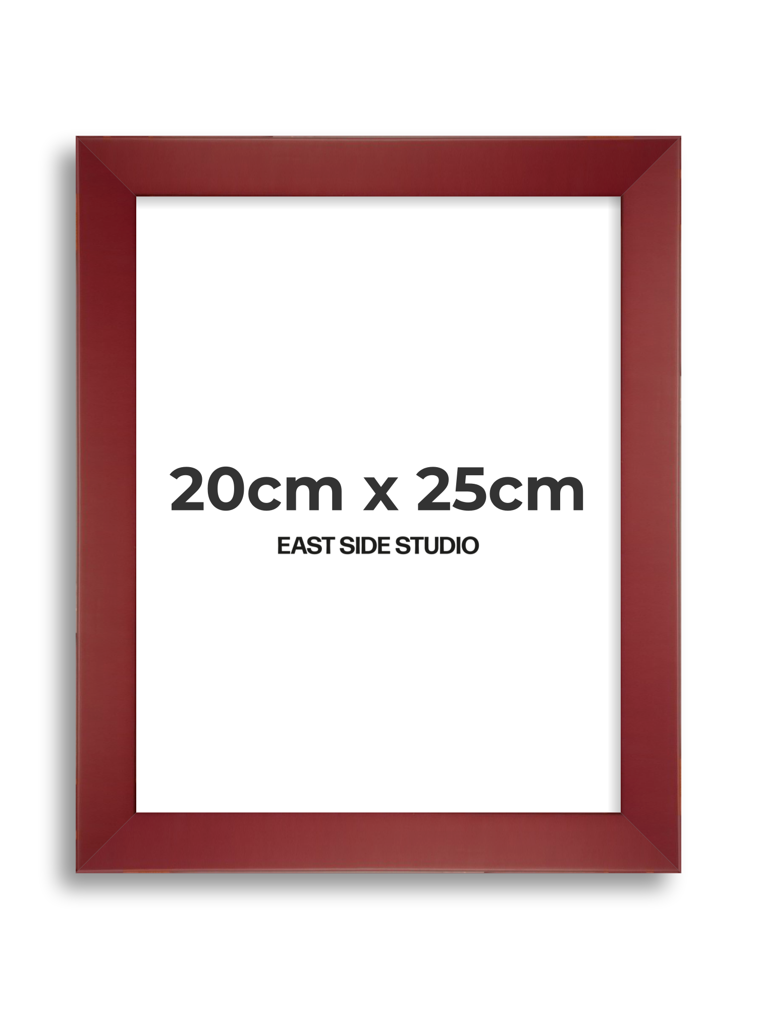 Burgundy 20cm x 25cm picture frame