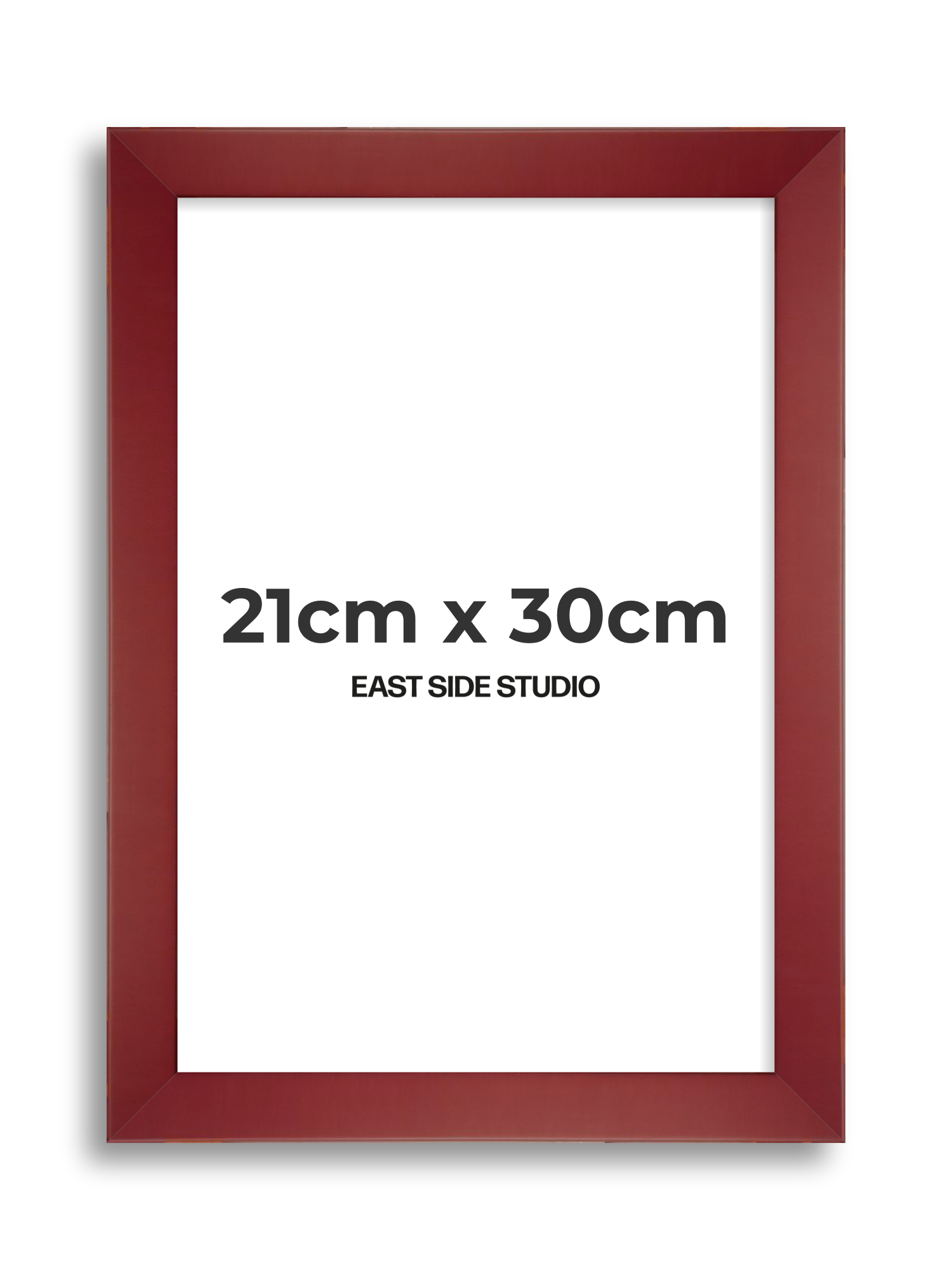 Burgundy 21cm x 30cm picture frame