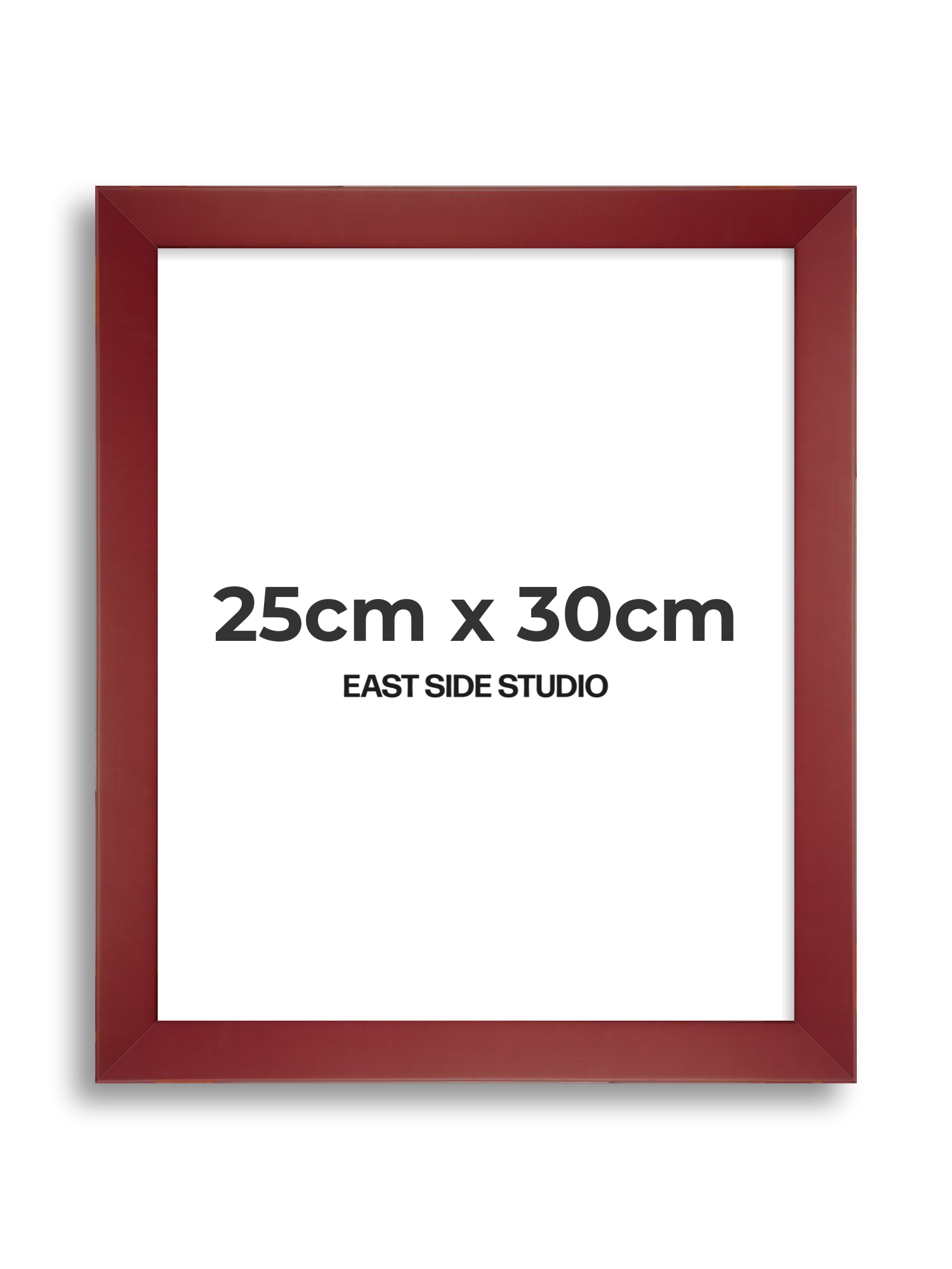 Burgundy 25cm x 30cm picture frame