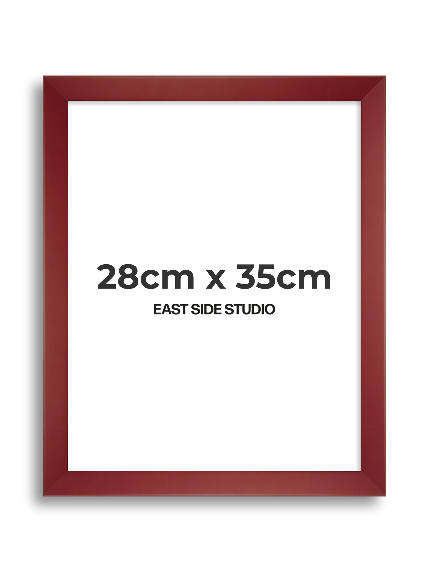 Burgundy 28cm x 35cm picture frame