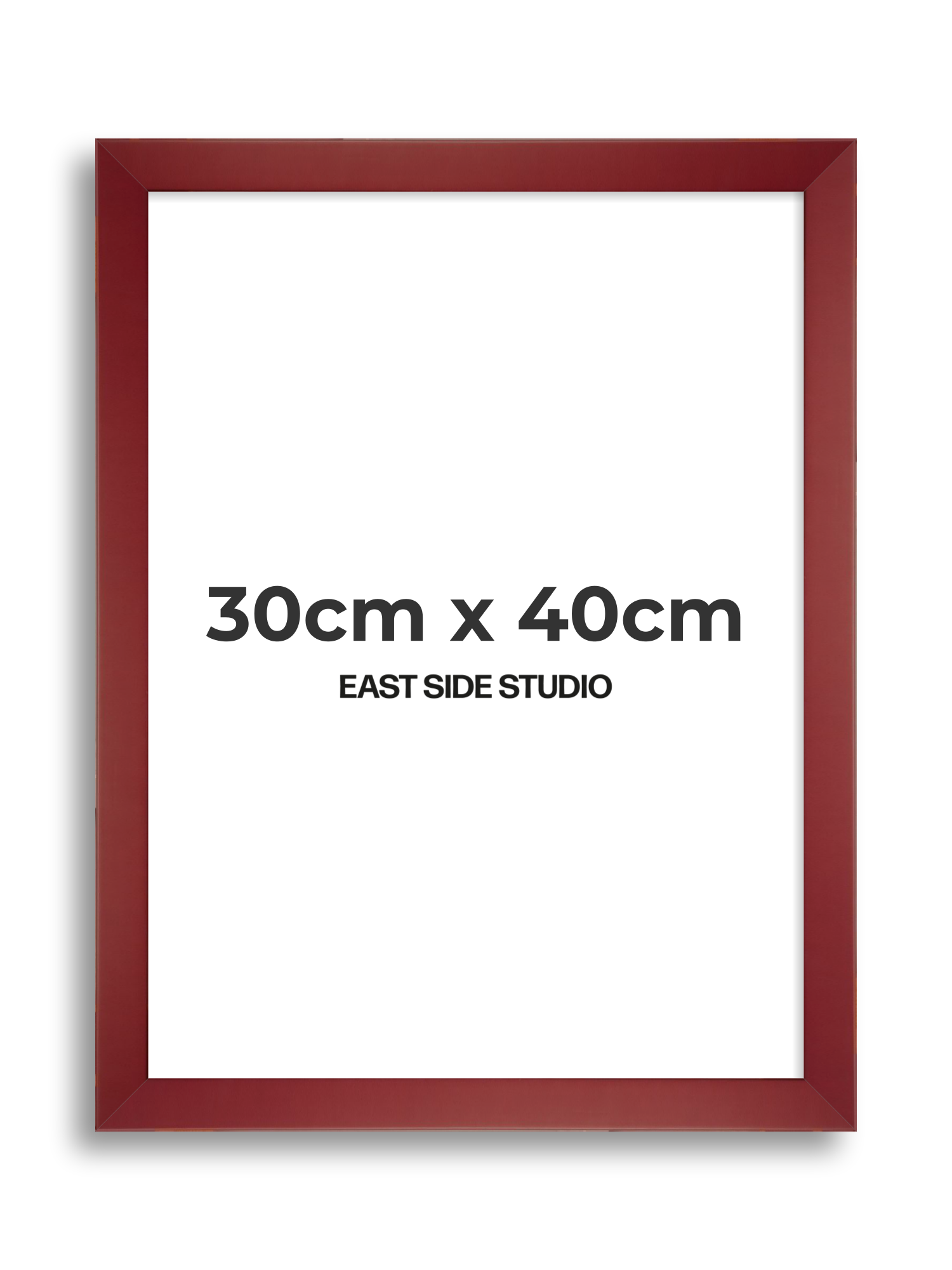 Burgundy 30cm x 40cm picture frame