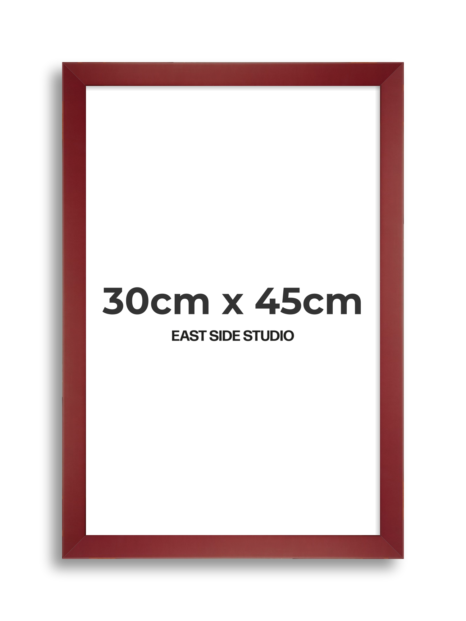 Burgundy 30cm x 45cm picture frame