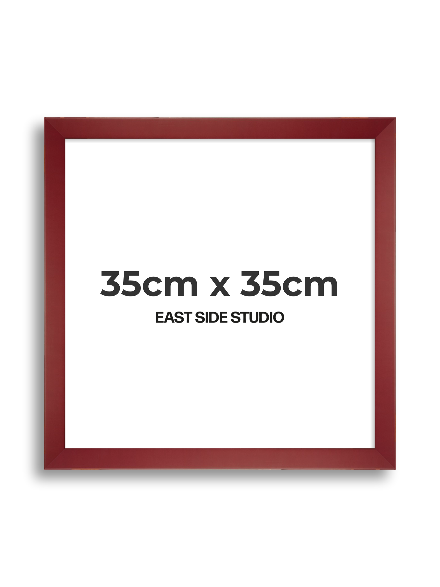 Burgundy 35cm x 35cm picture frame