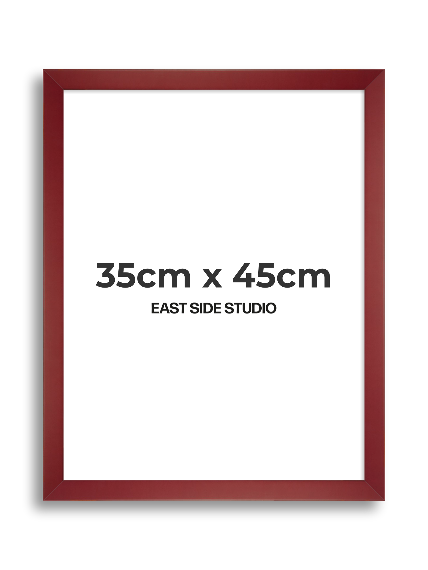 Burgundy 35cm x 45cm picture frame