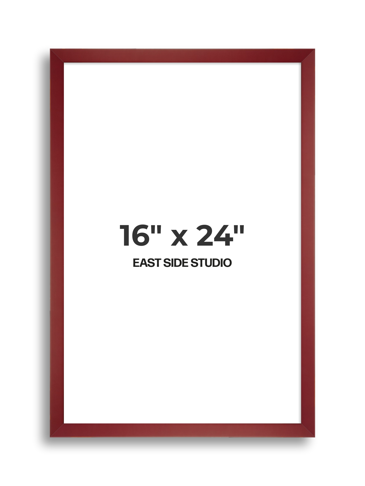 Burgundy 16" x 24" picture frame