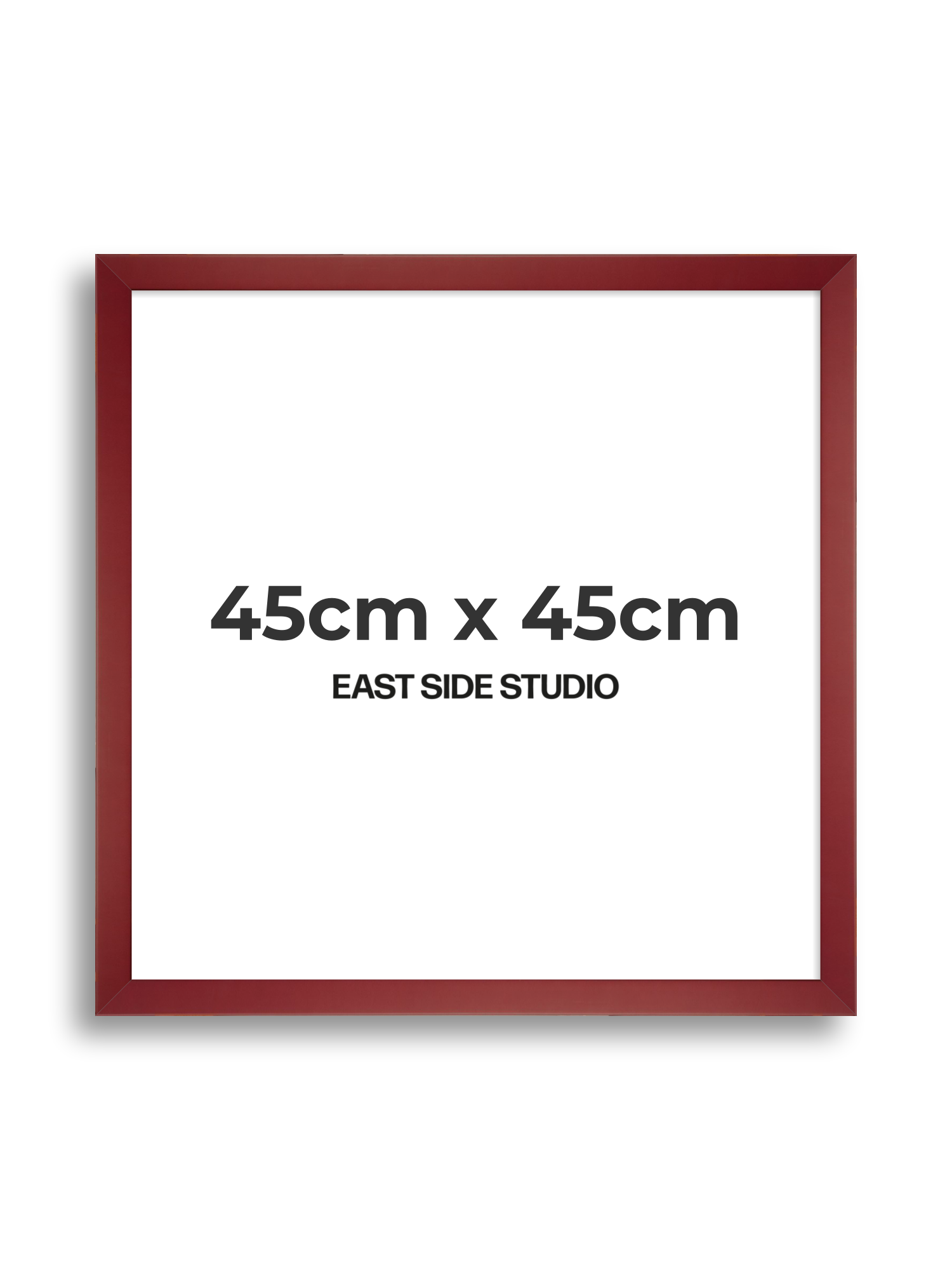 Burgundy 45cm x 45cm picture frame