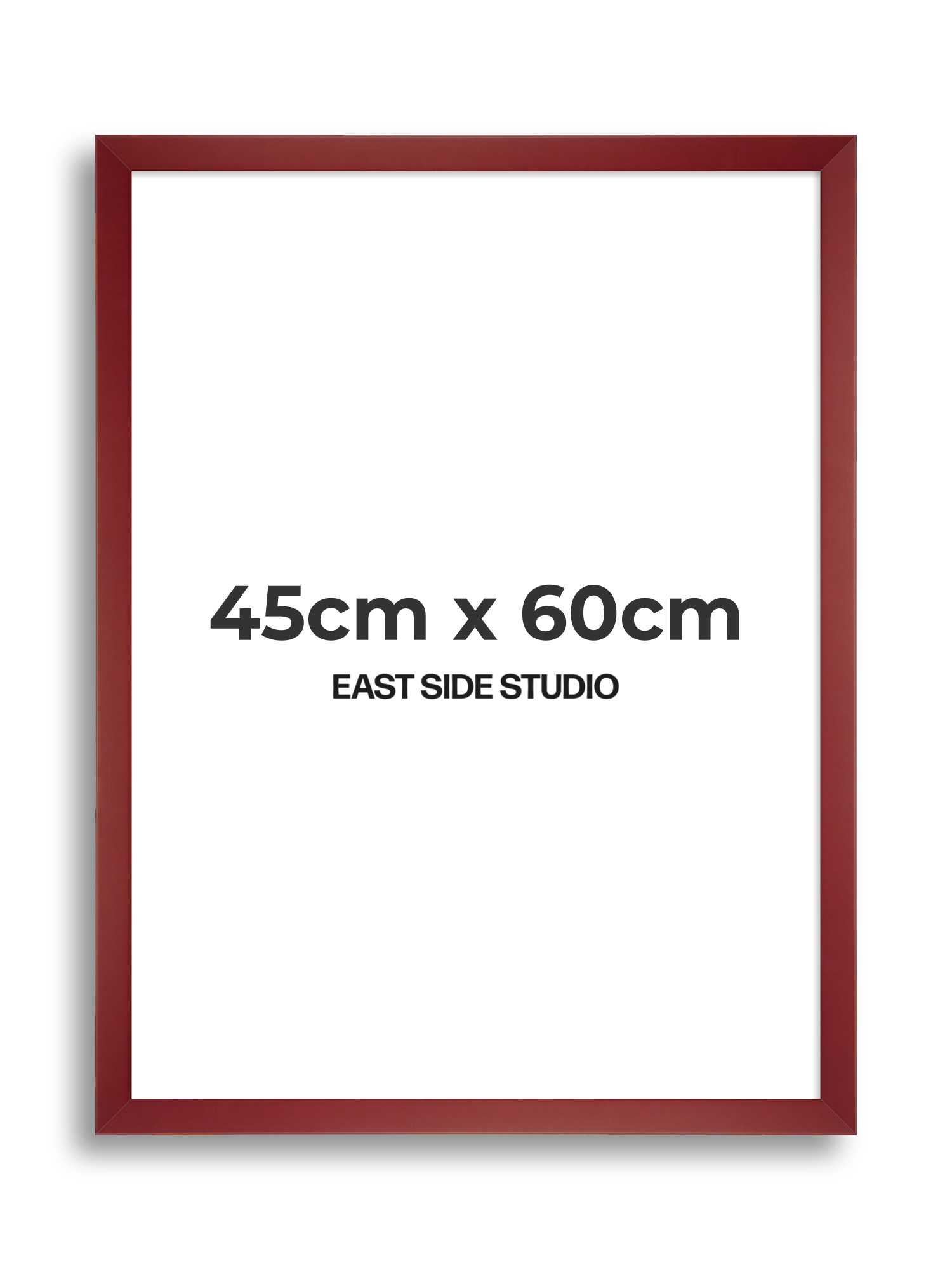 Burgundy 45cm x 60cm picture frame
