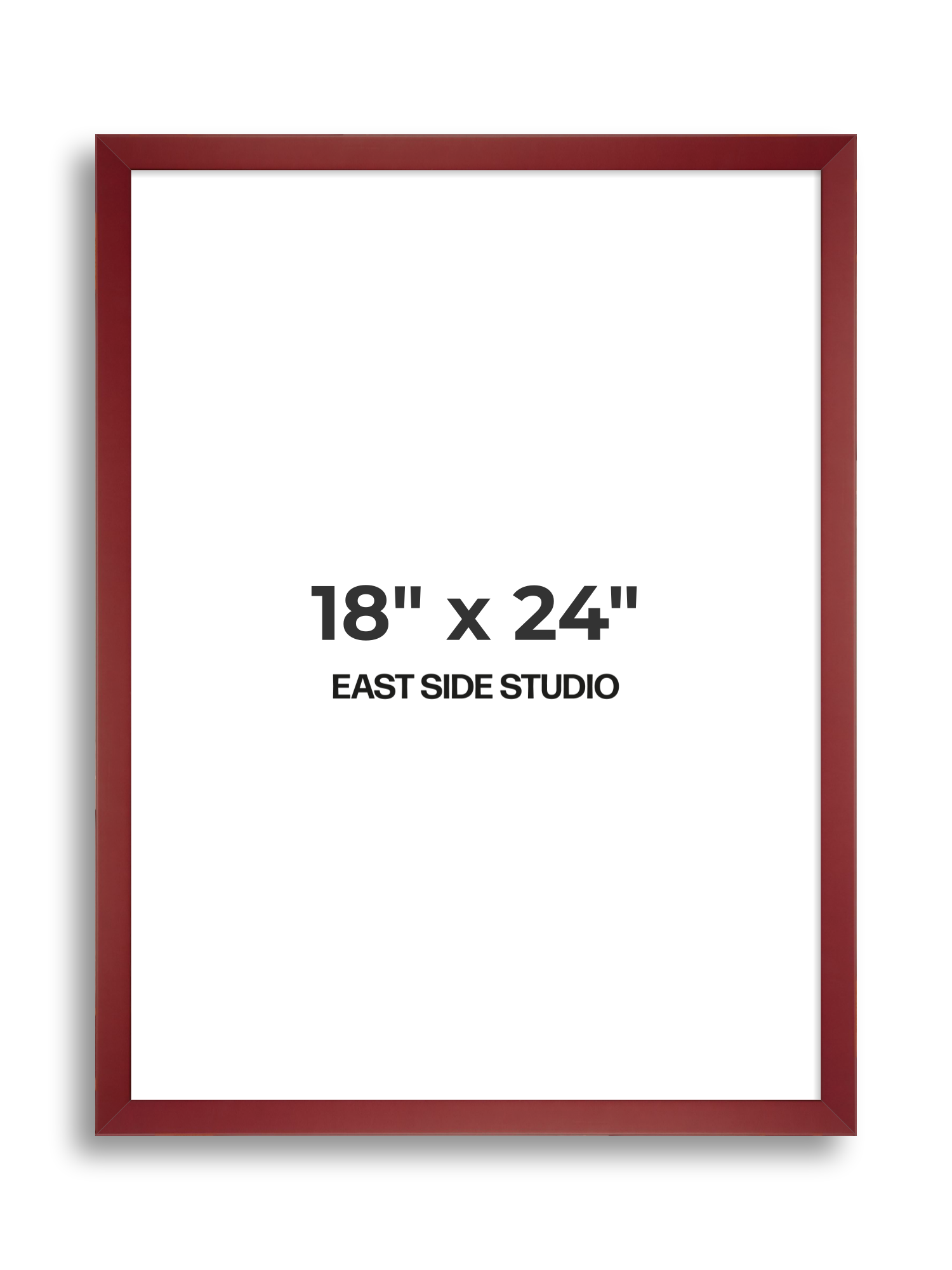 Burgundy 18" x 24" picture frame