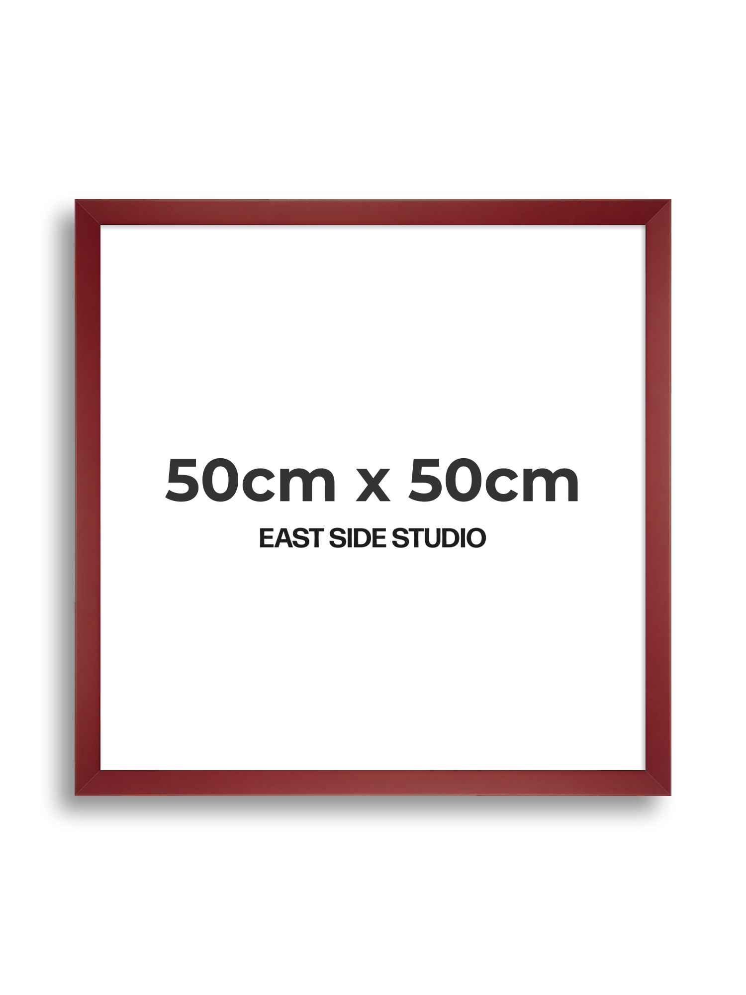 Burgundy 50cm x 50cm picture frame
