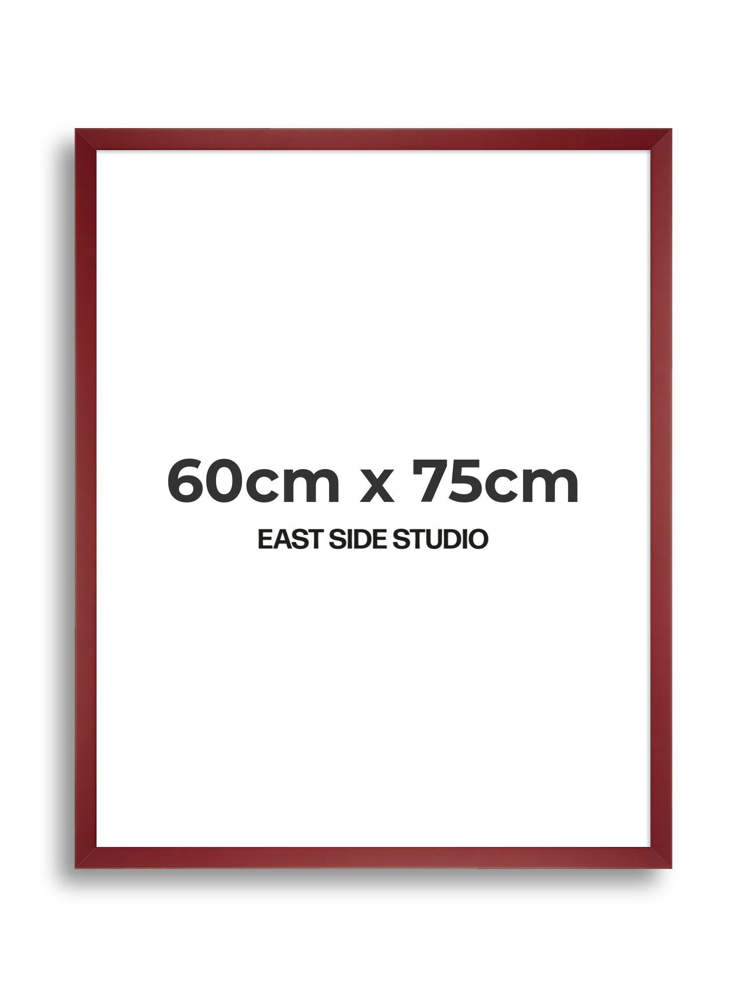 Burgundy 60cm x 75cm picture frame