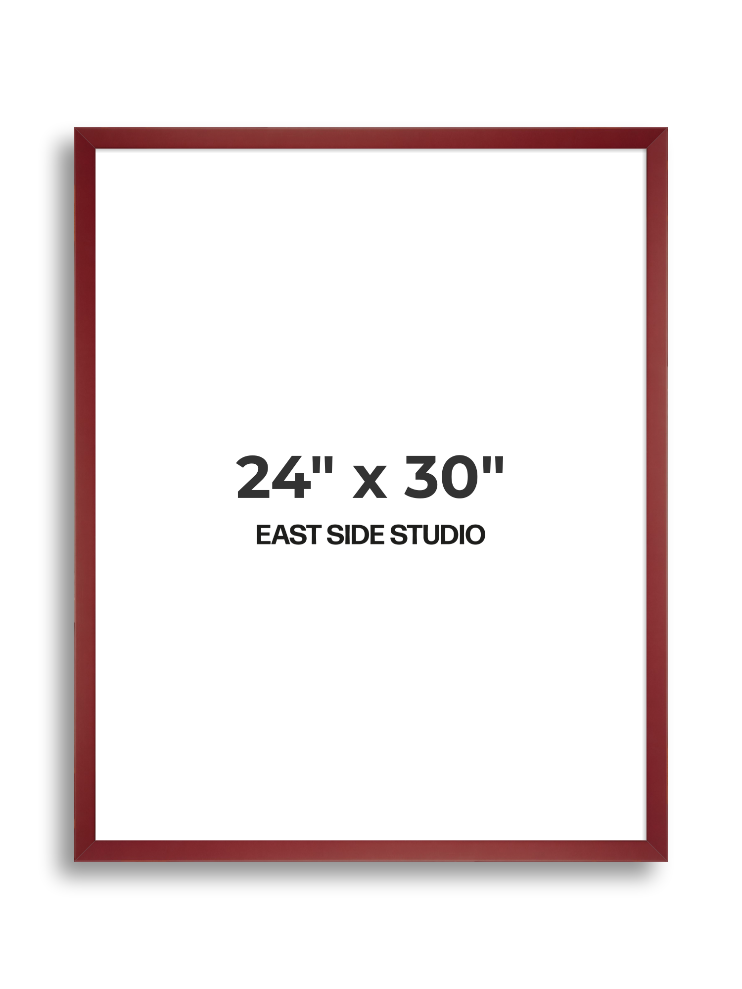 Burgundy 24" x 30" picture frame
