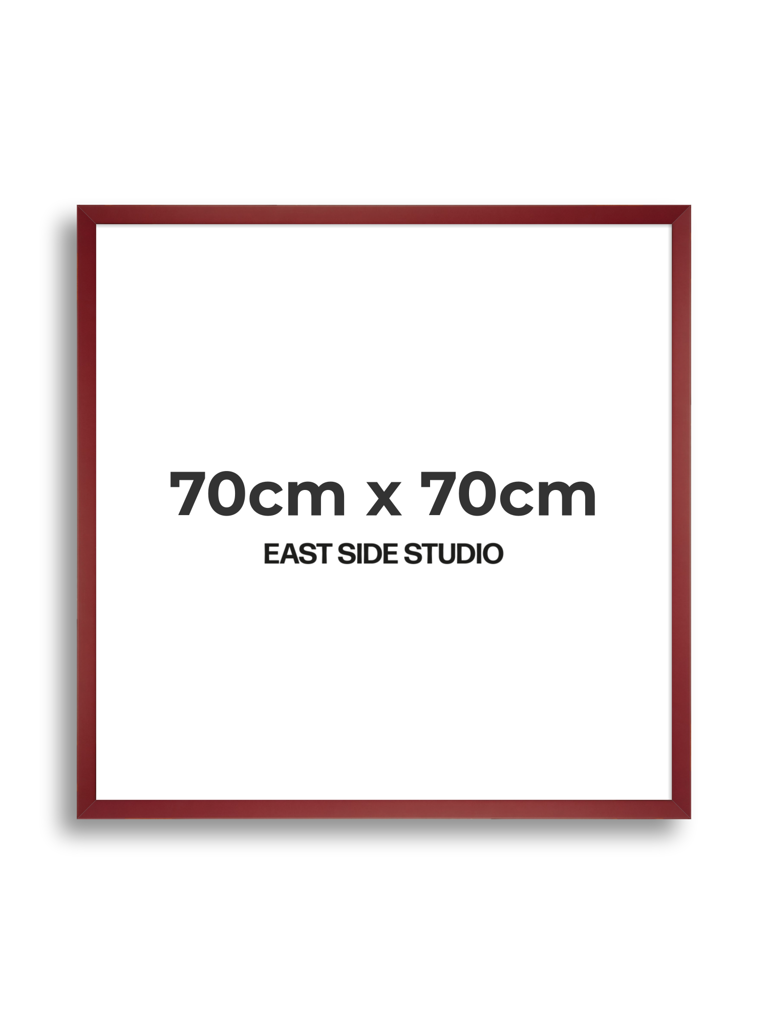 Burgundy 70cm x 70cm picture frame