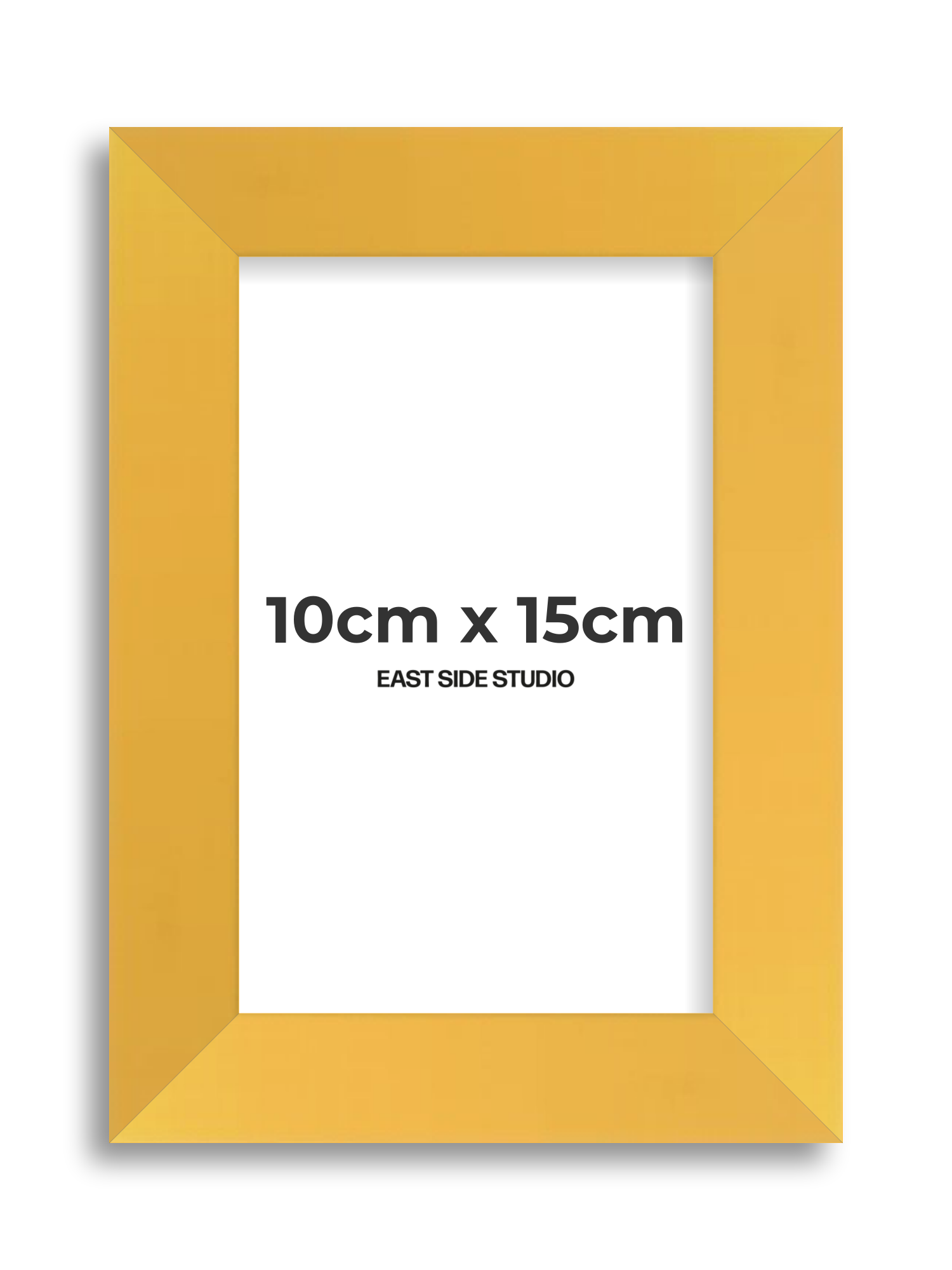 Egg Yolk Yellow 10cm x 15cm picture frame