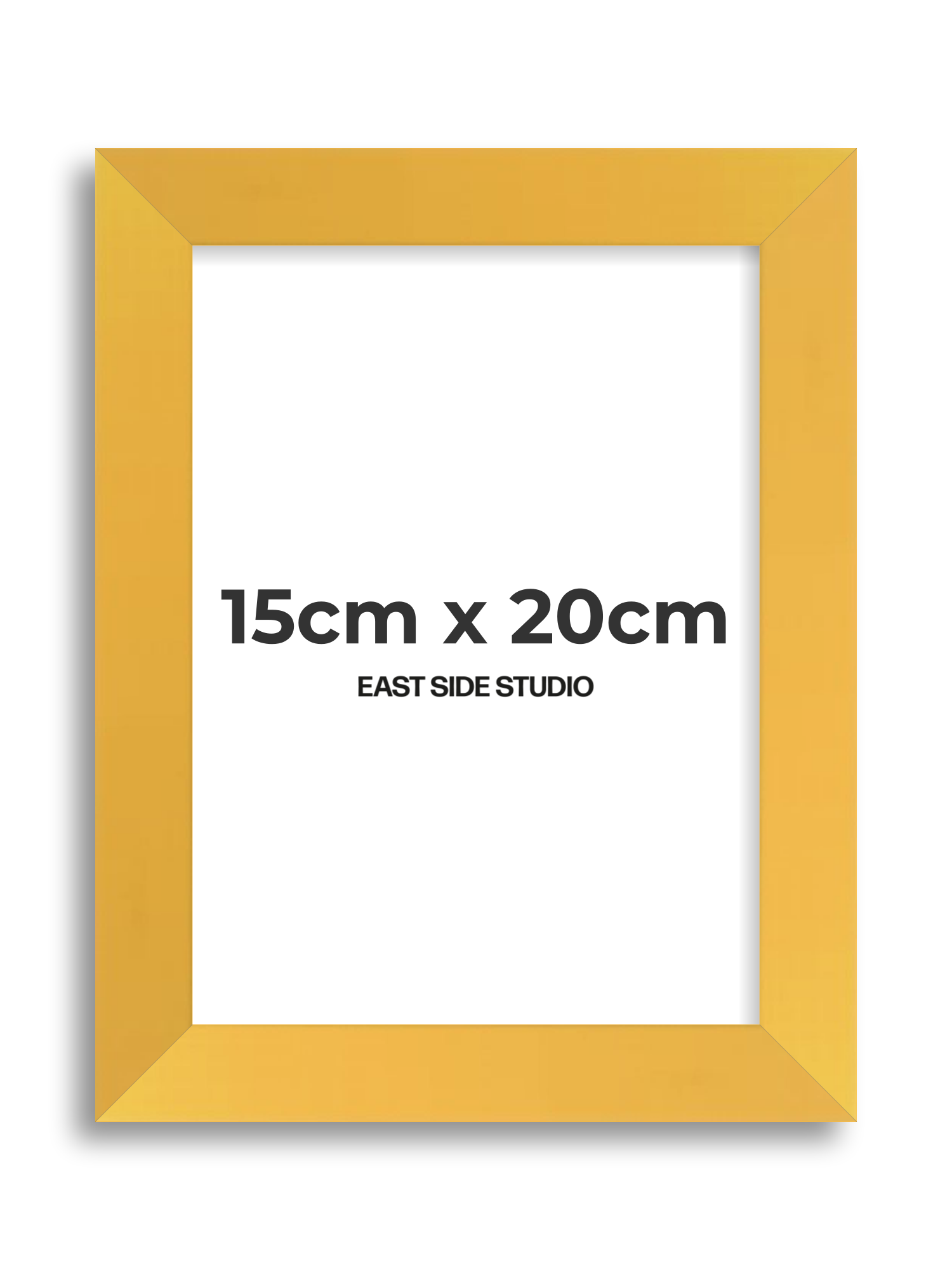 Egg Yolk Yellow 15cm x 20cm picture frame