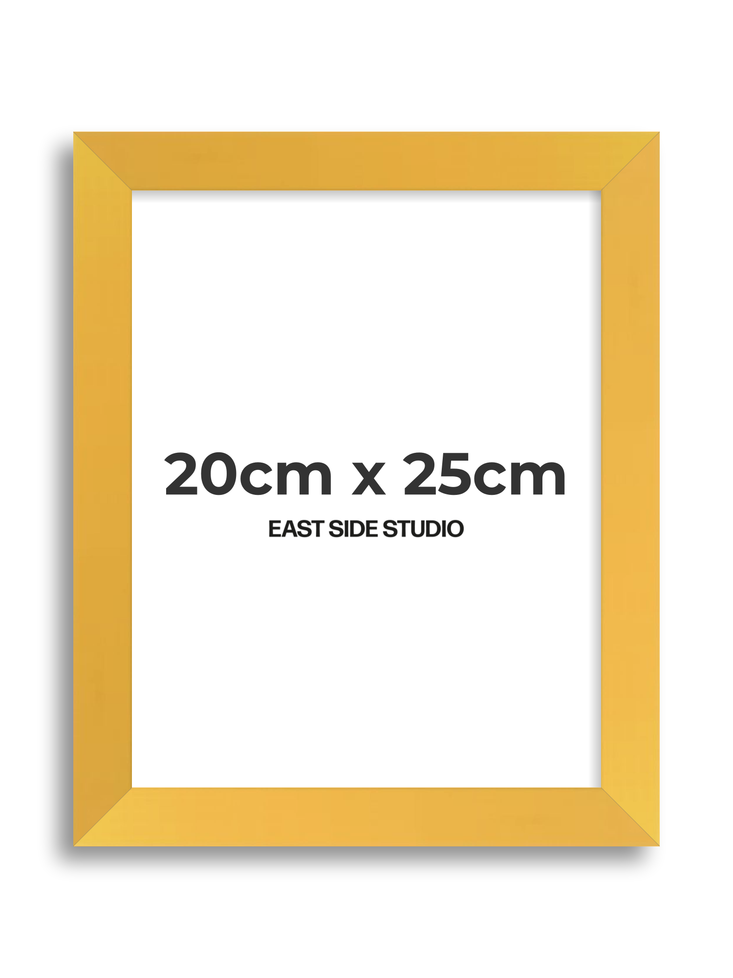 Egg Yolk Yellow 20cm x 25cm picture frame