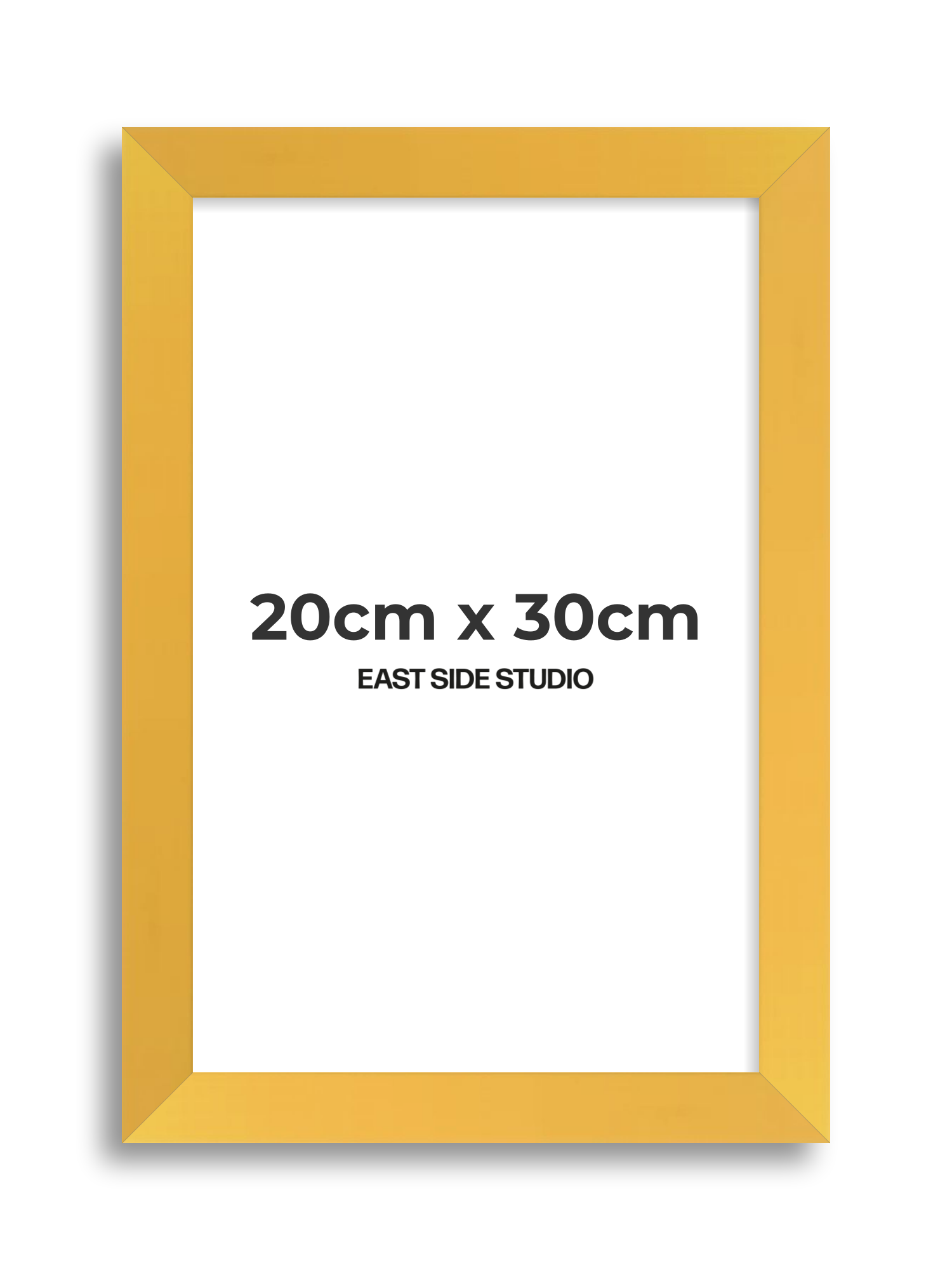 Egg Yolk Yellow 20cm x 30cm picture frame