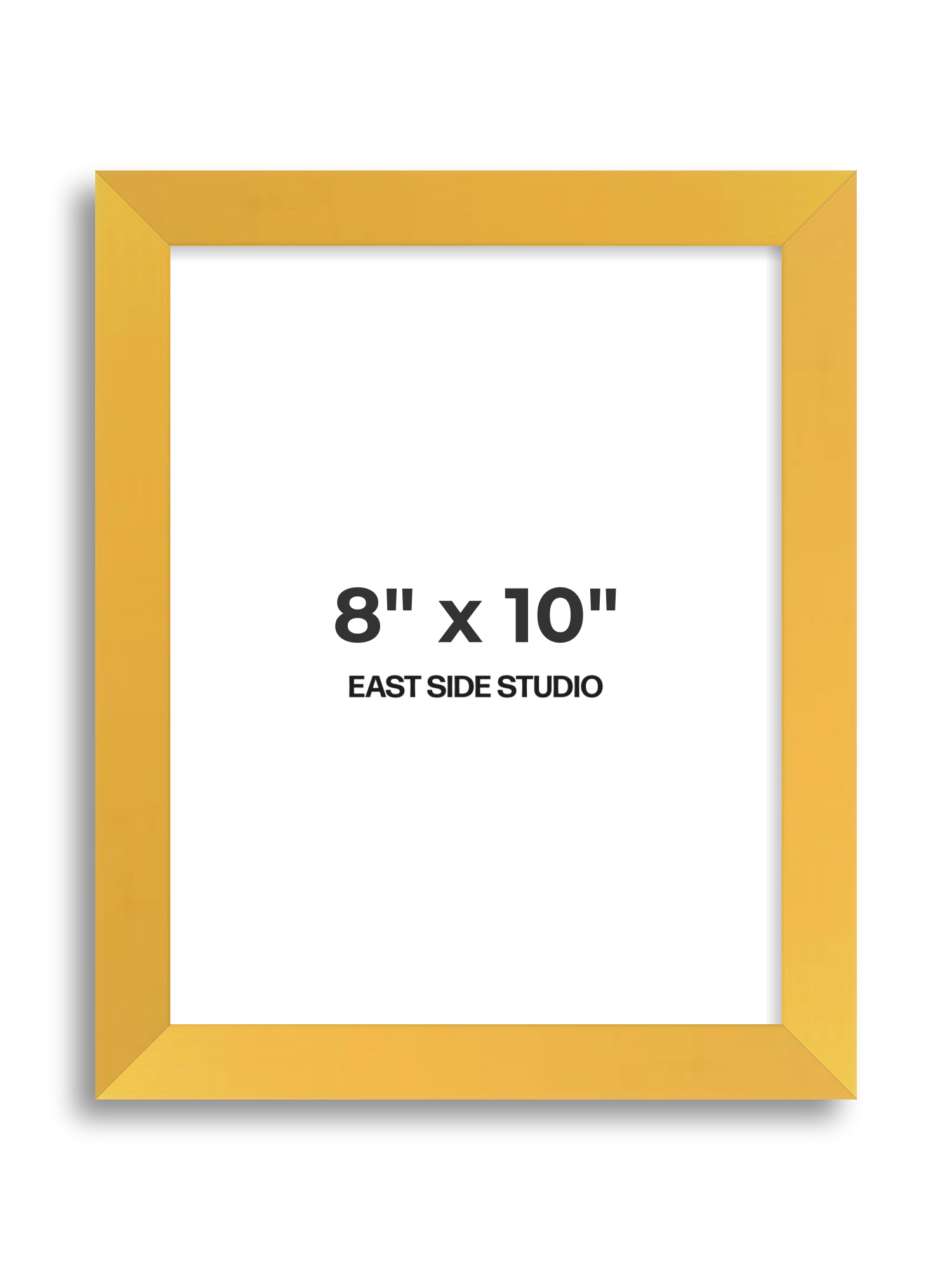 Egg Yolk Yellow 8" x 10" picture frame