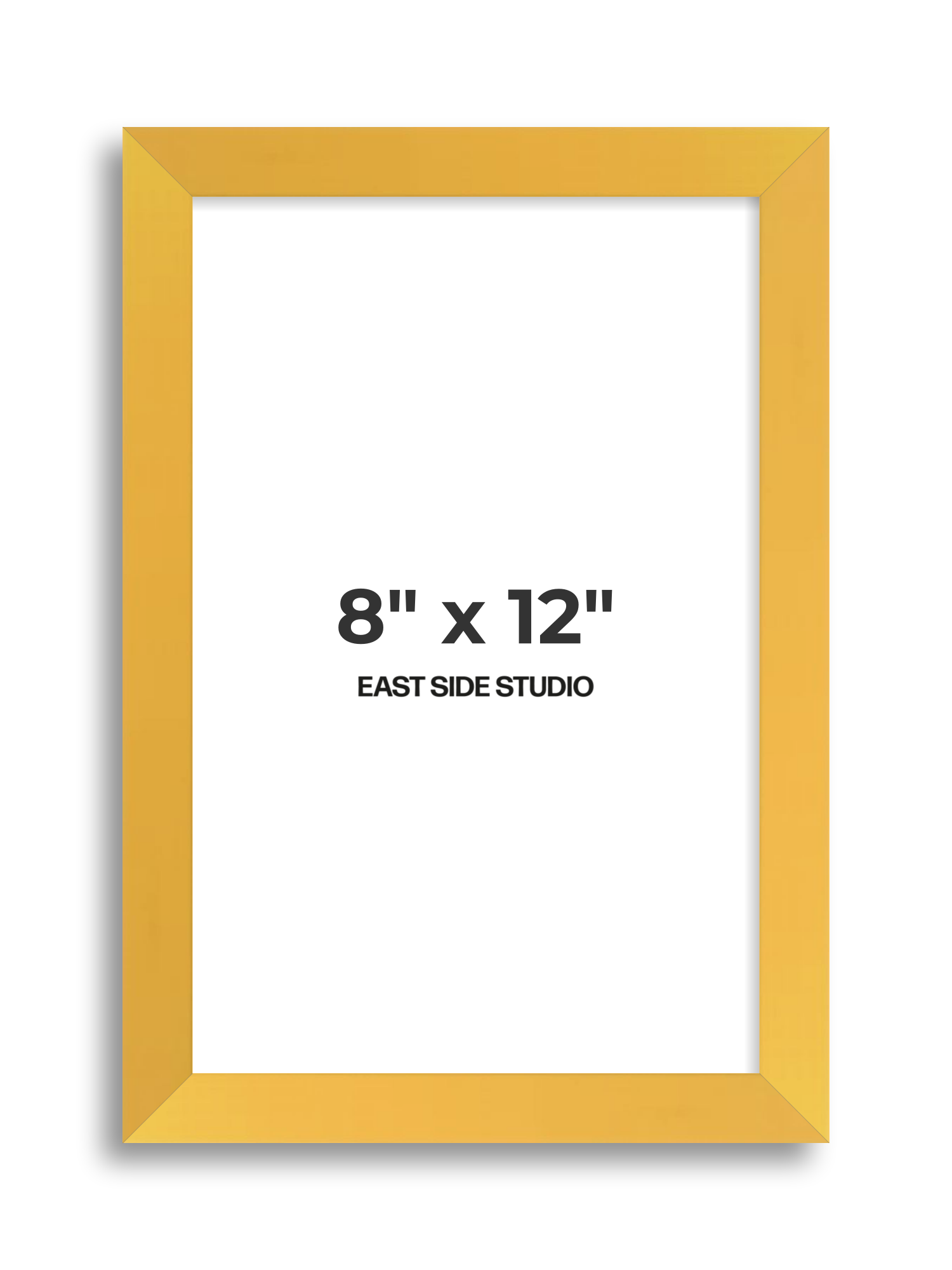 Egg Yolk Yellow 8" x 12" picture frame