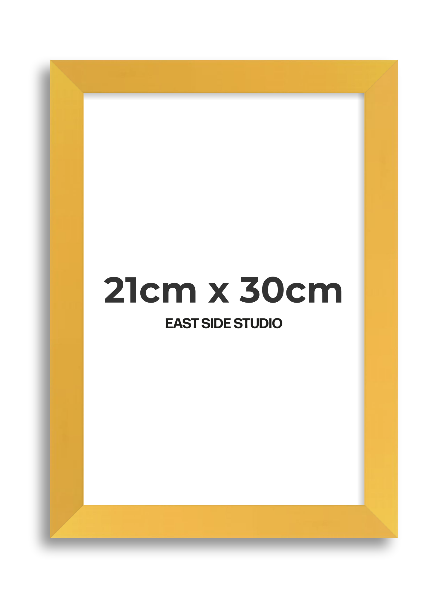 Egg Yolk Yellow 21cm x 30cm picture frame