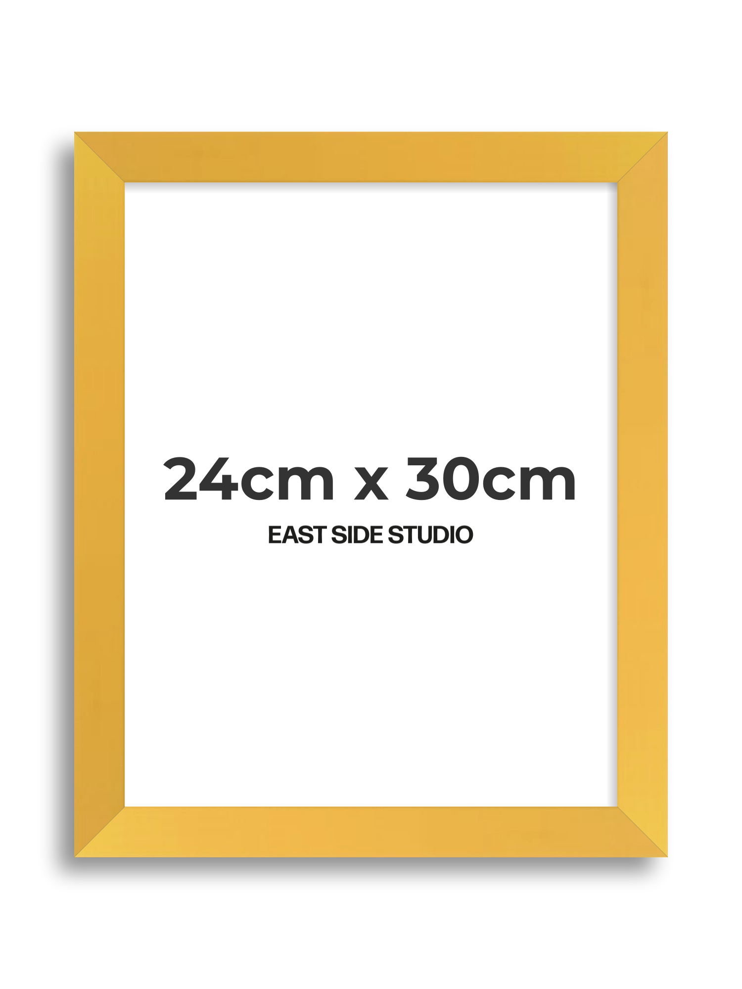 Egg Yolk Yellow 24cm x 30cm picture frame