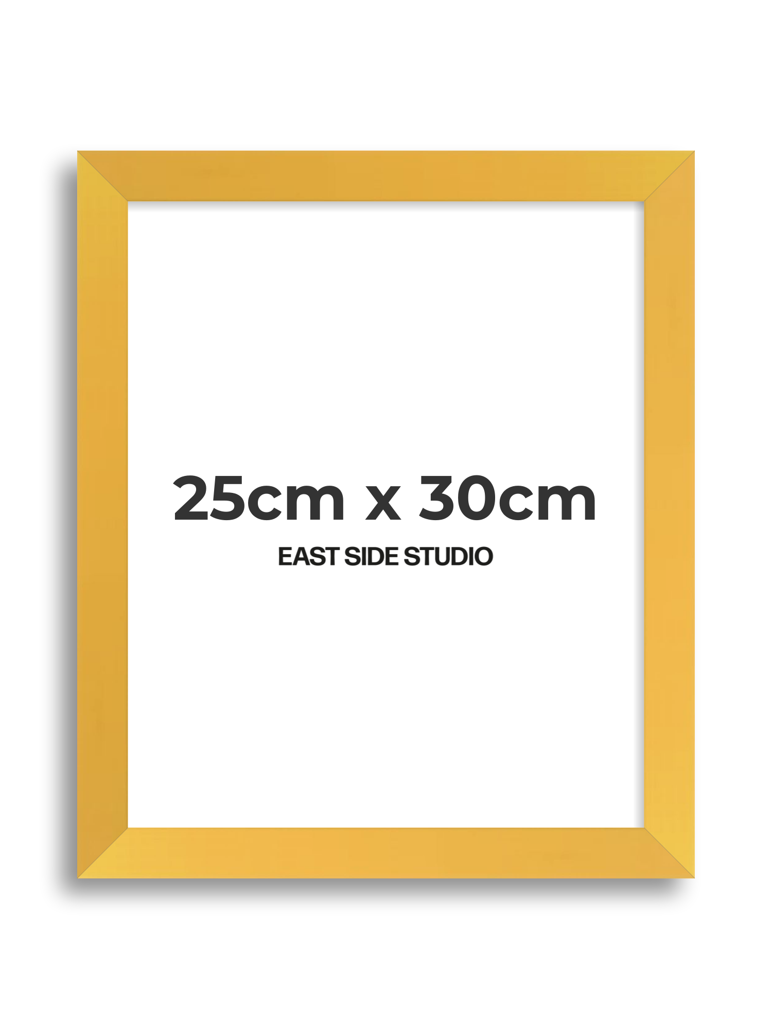 Egg Yolk Yellow 25cm x 30cm picture frame