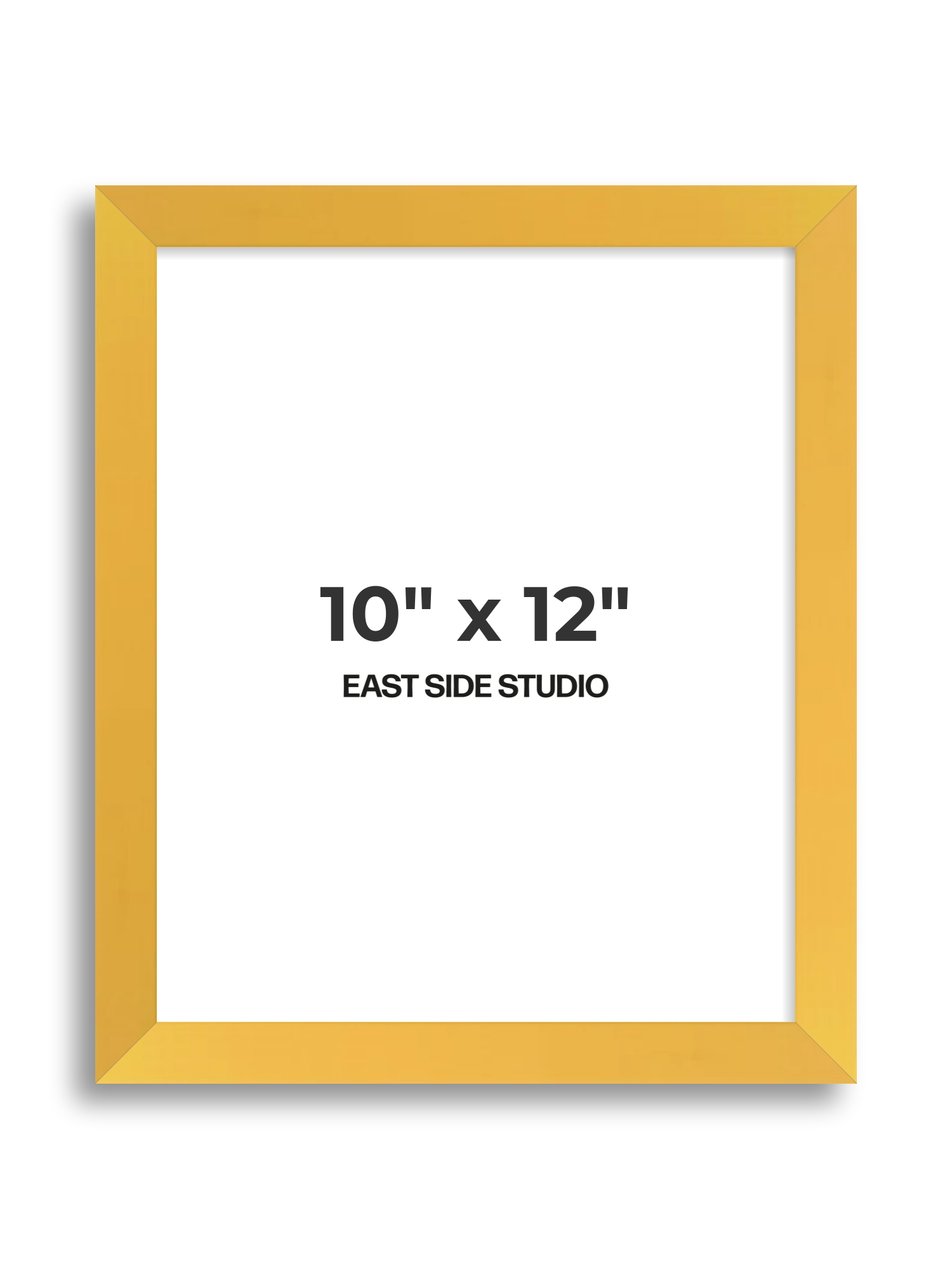 Egg Yolk Yellow 10" x 12" picture frame