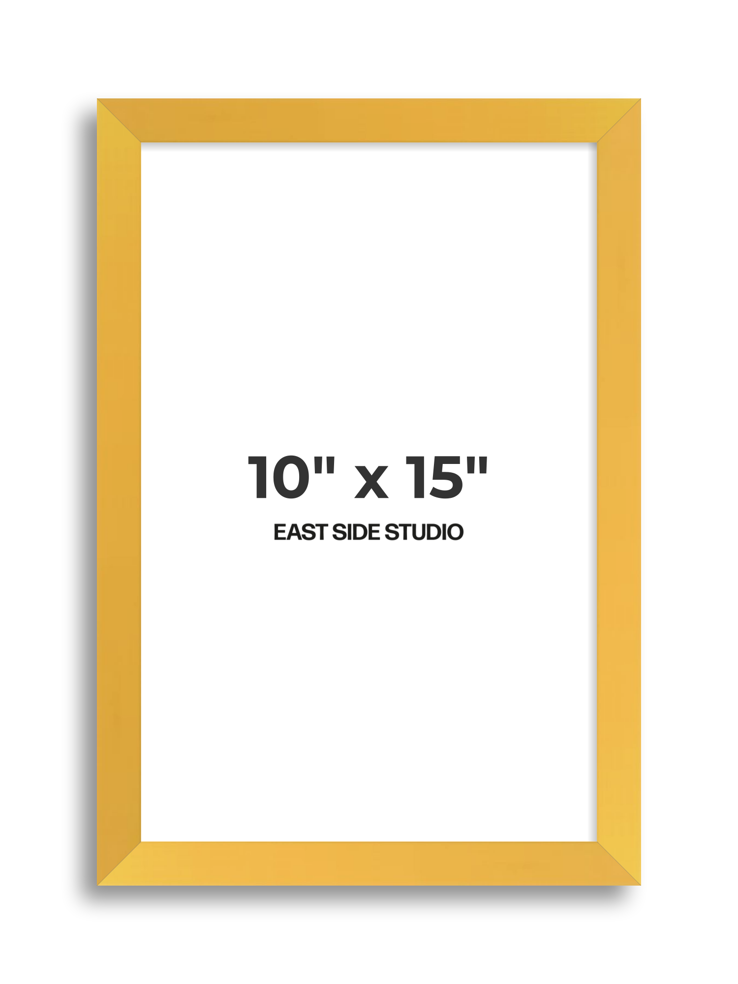Egg Yolk Yellow 10" x 15" picture frame