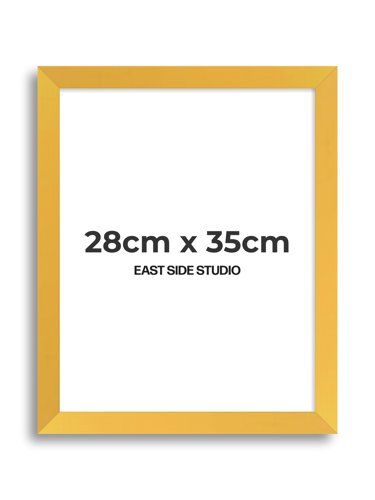 Egg Yolk Yellow 28cm x 35cm picture frame