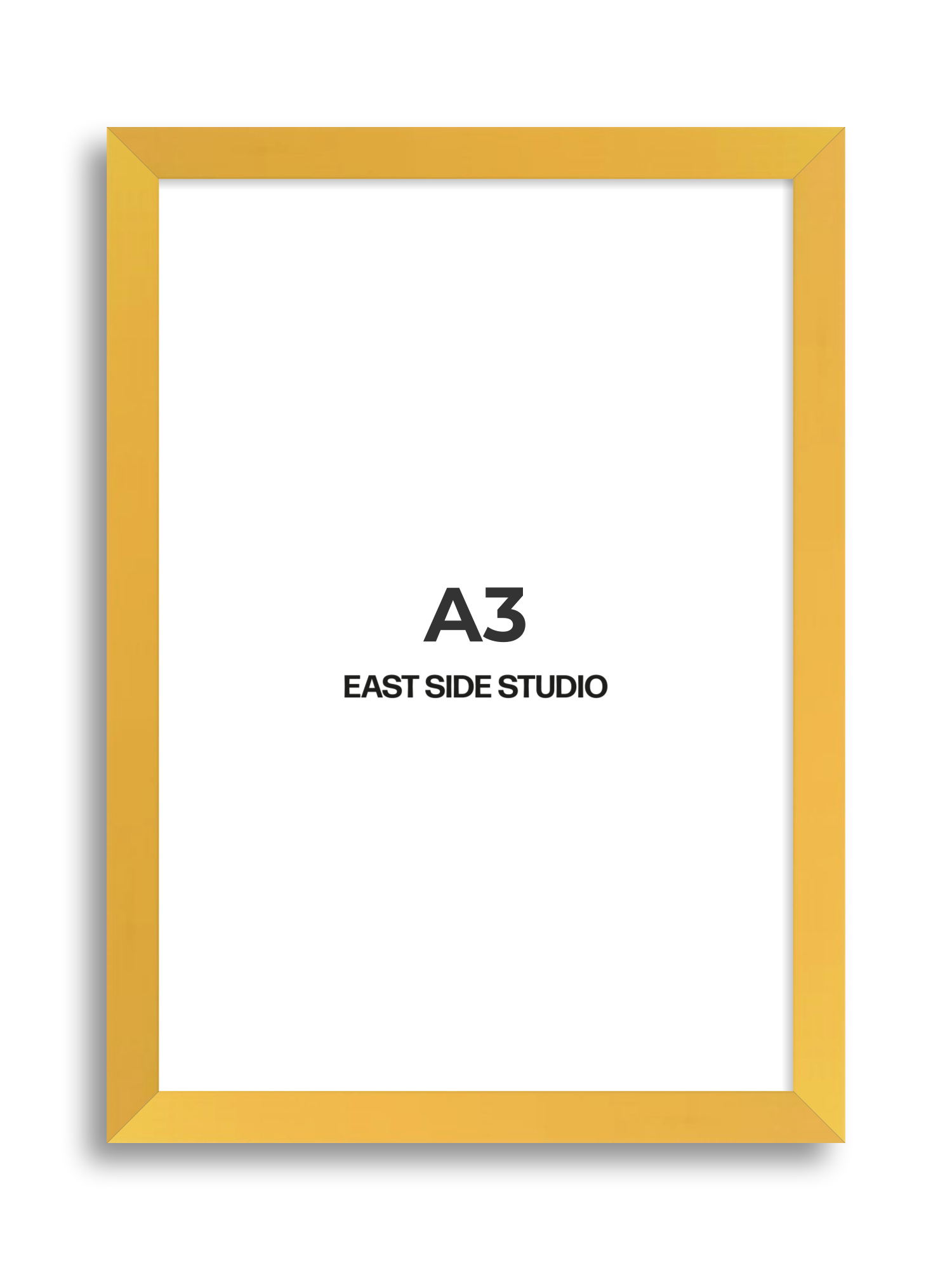 Egg Yolk Yellow A3 picture frame