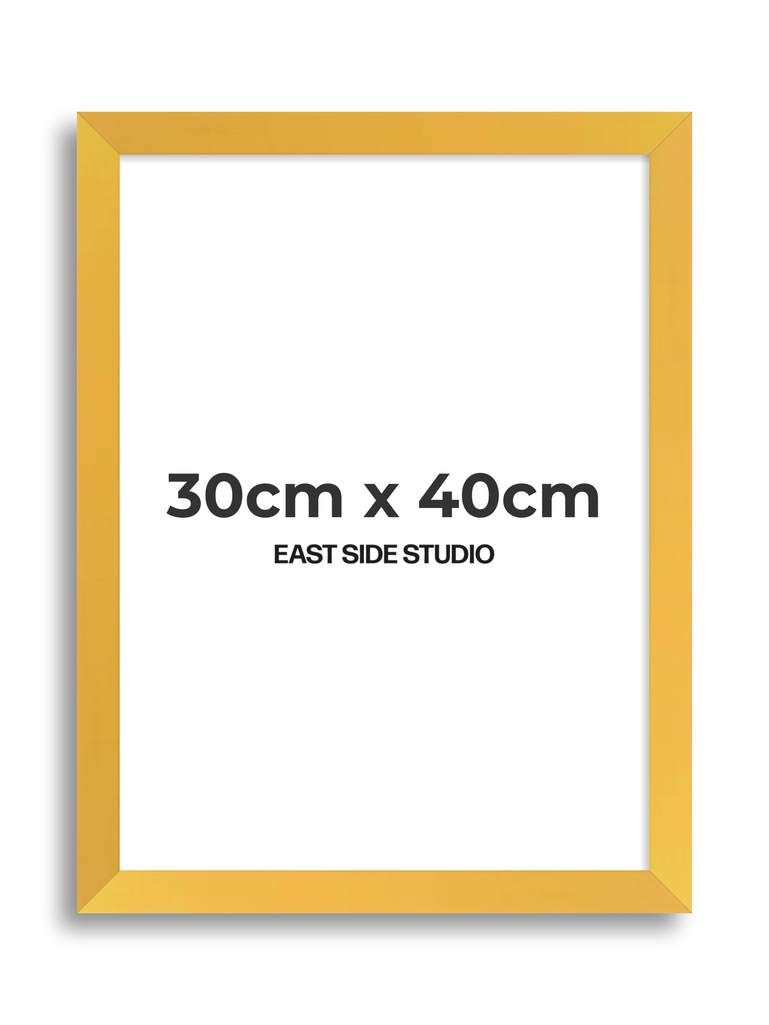 Egg Yolk Yellow 30cm x 40cm picture frame