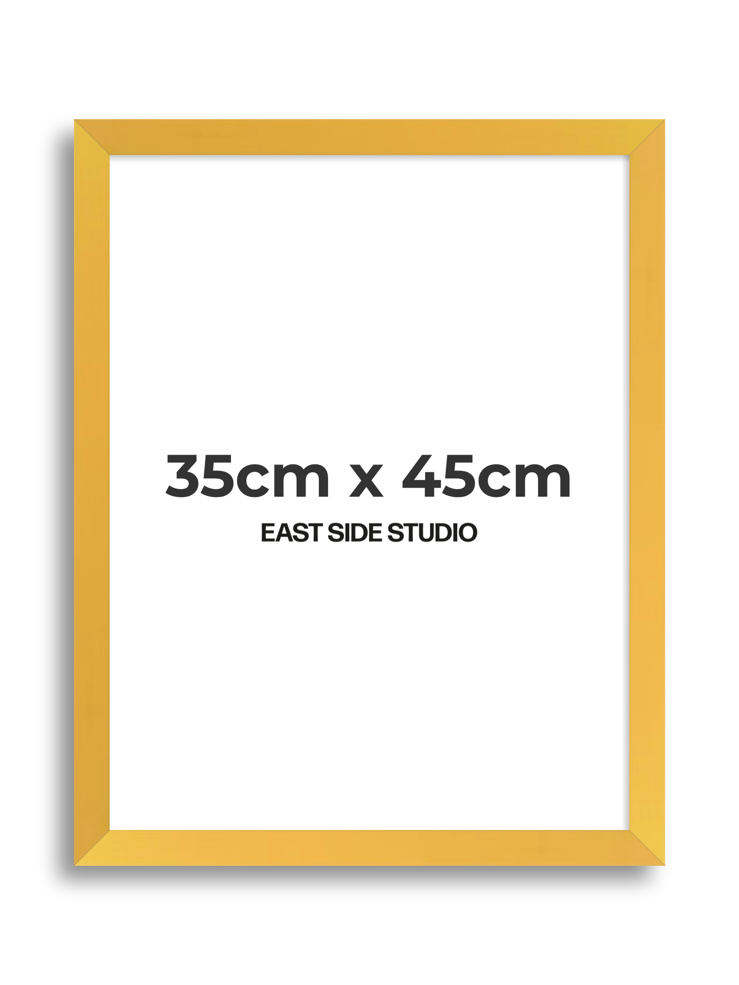 Egg Yolk Yellow 35cm x 45cm picture frame