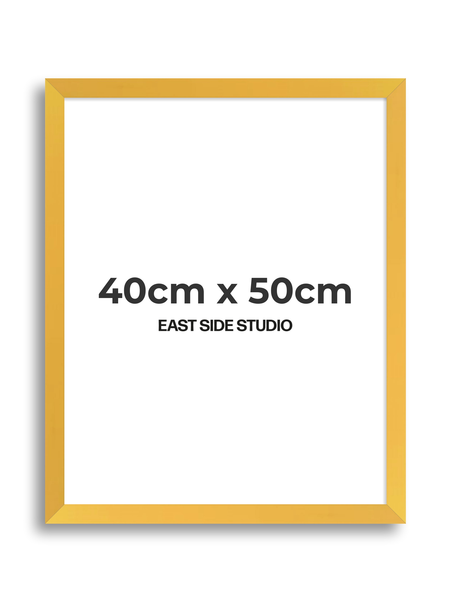 Egg Yolk Yellow 40cm x 50cm picture frame