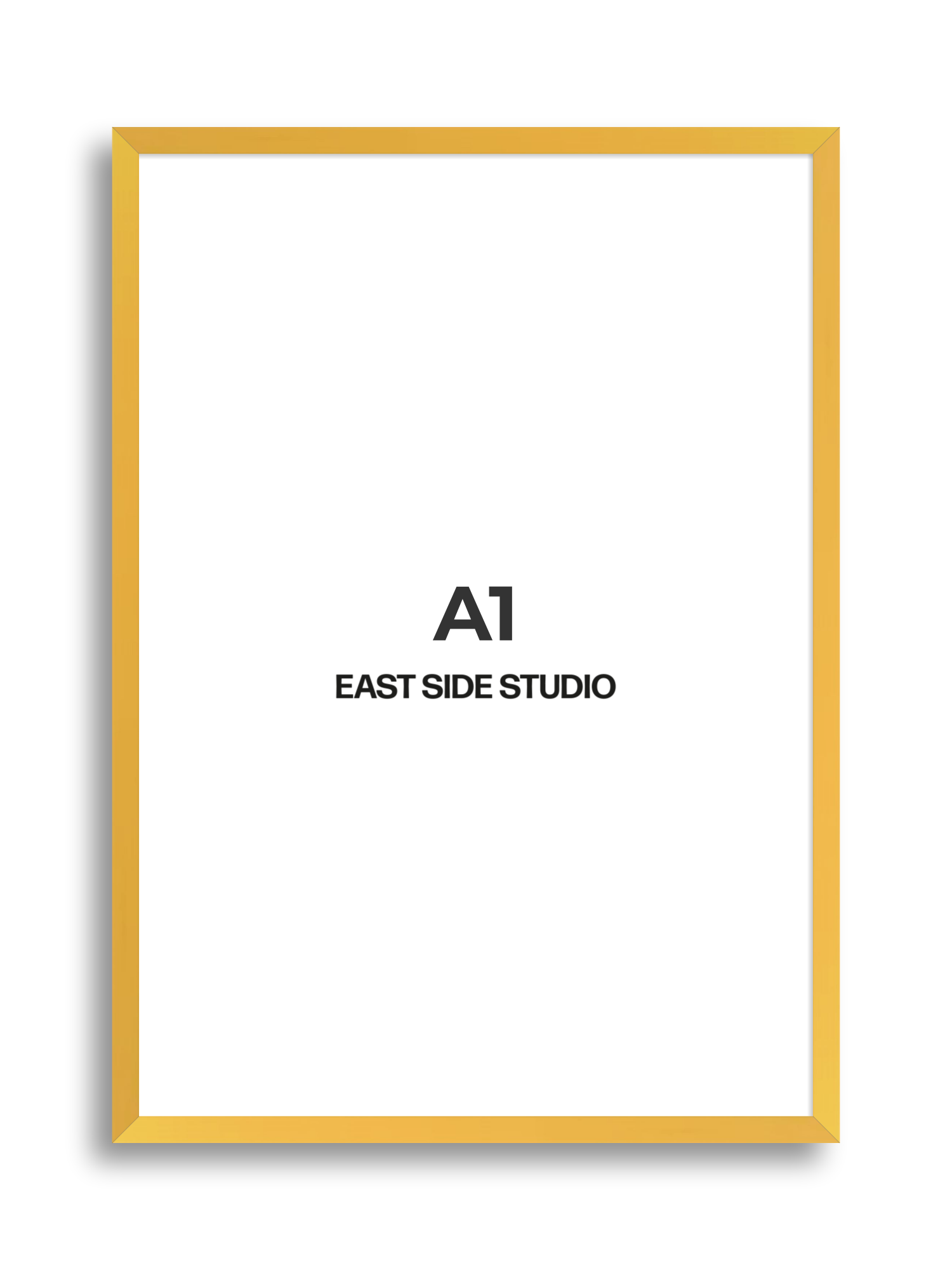 Egg Yolk Yellow A1 picture frame