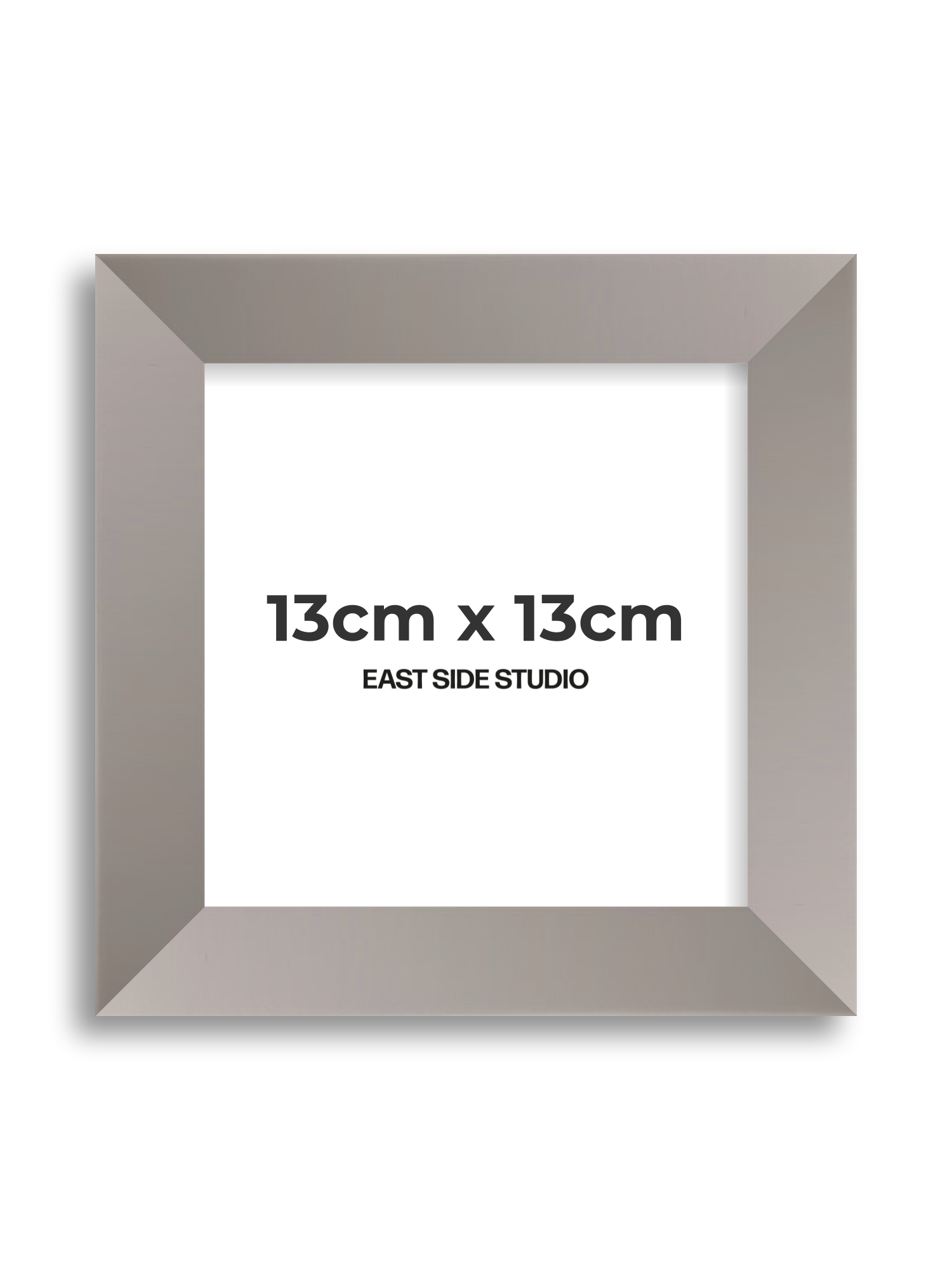 Ash Grey 13cm x 13cm picture frame