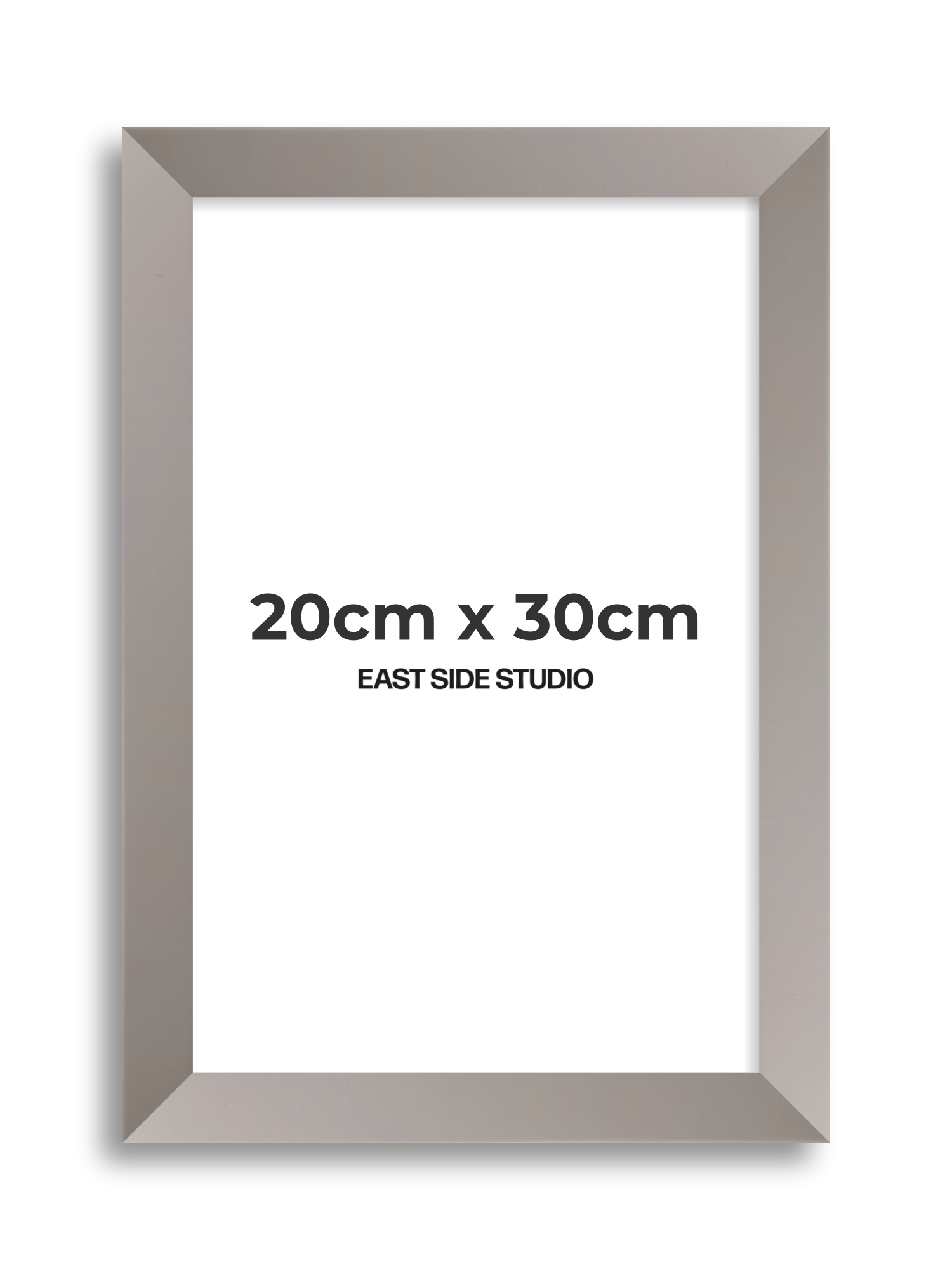 Ash Grey 20cm x 30cm picture frame