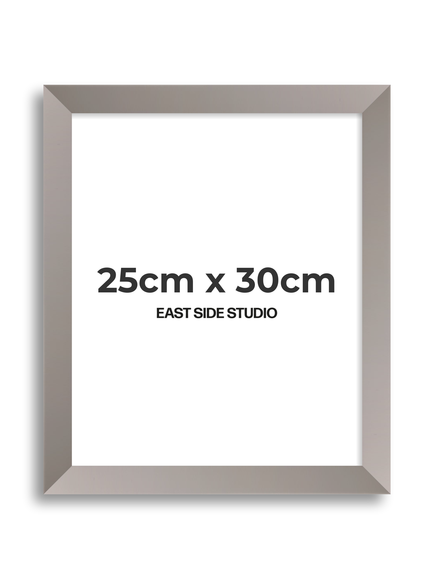Ash Grey 25cm x 30cm picture frame