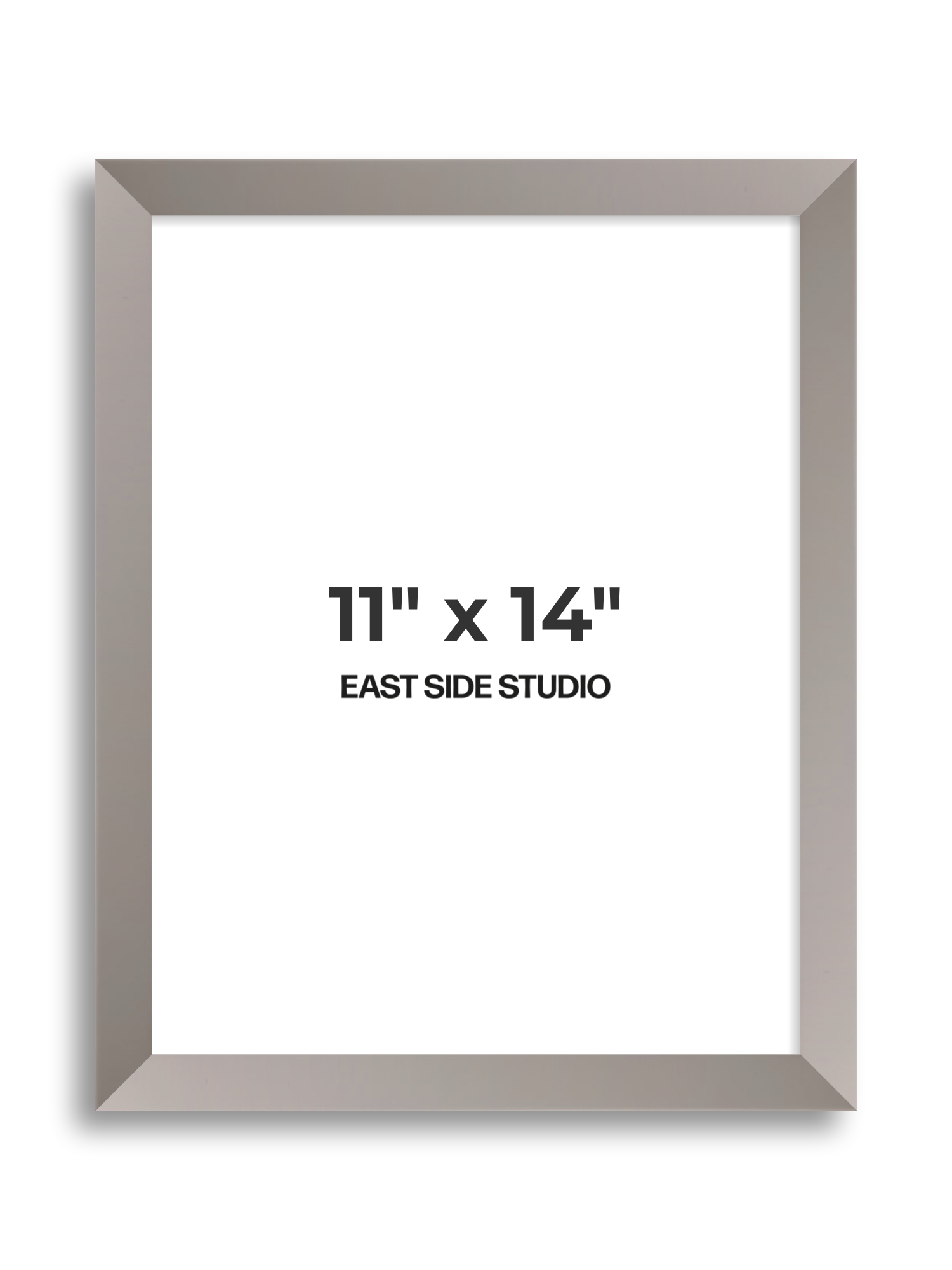 Ash Grey 11" x 14" picture frame