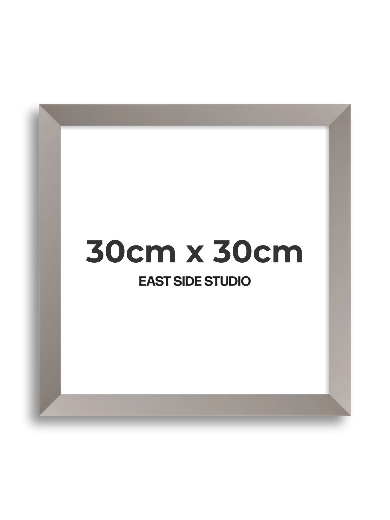 Ash Grey 30cm x 30cm picture frame