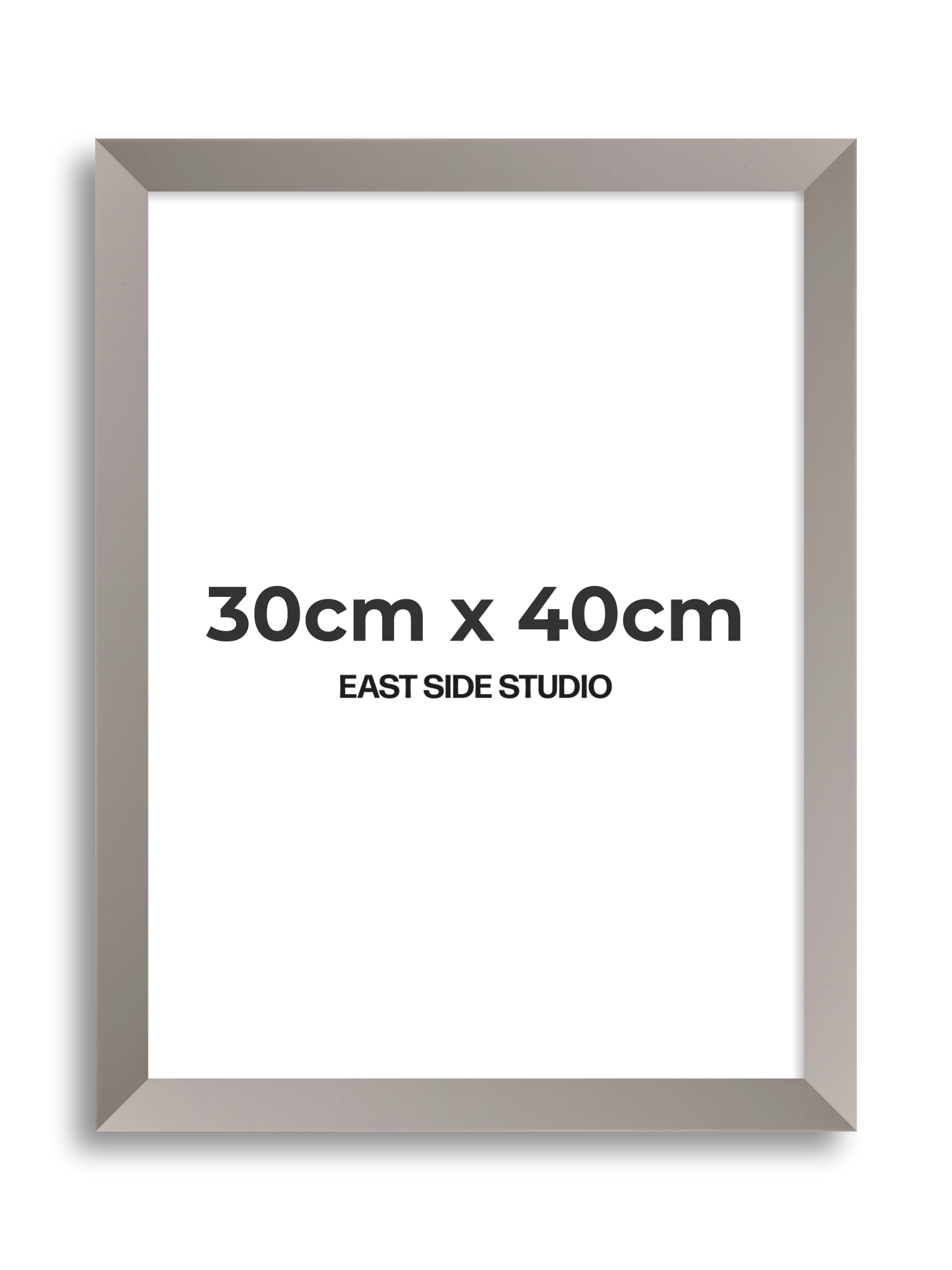 Ash Grey 30cm x 40cm picture frame