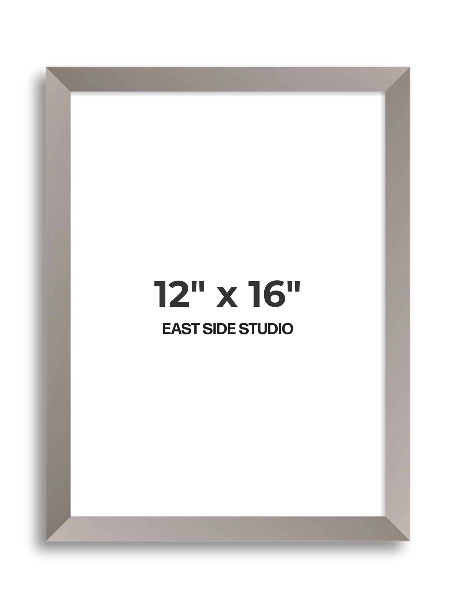 Ash Grey 12" x 16" picture frame