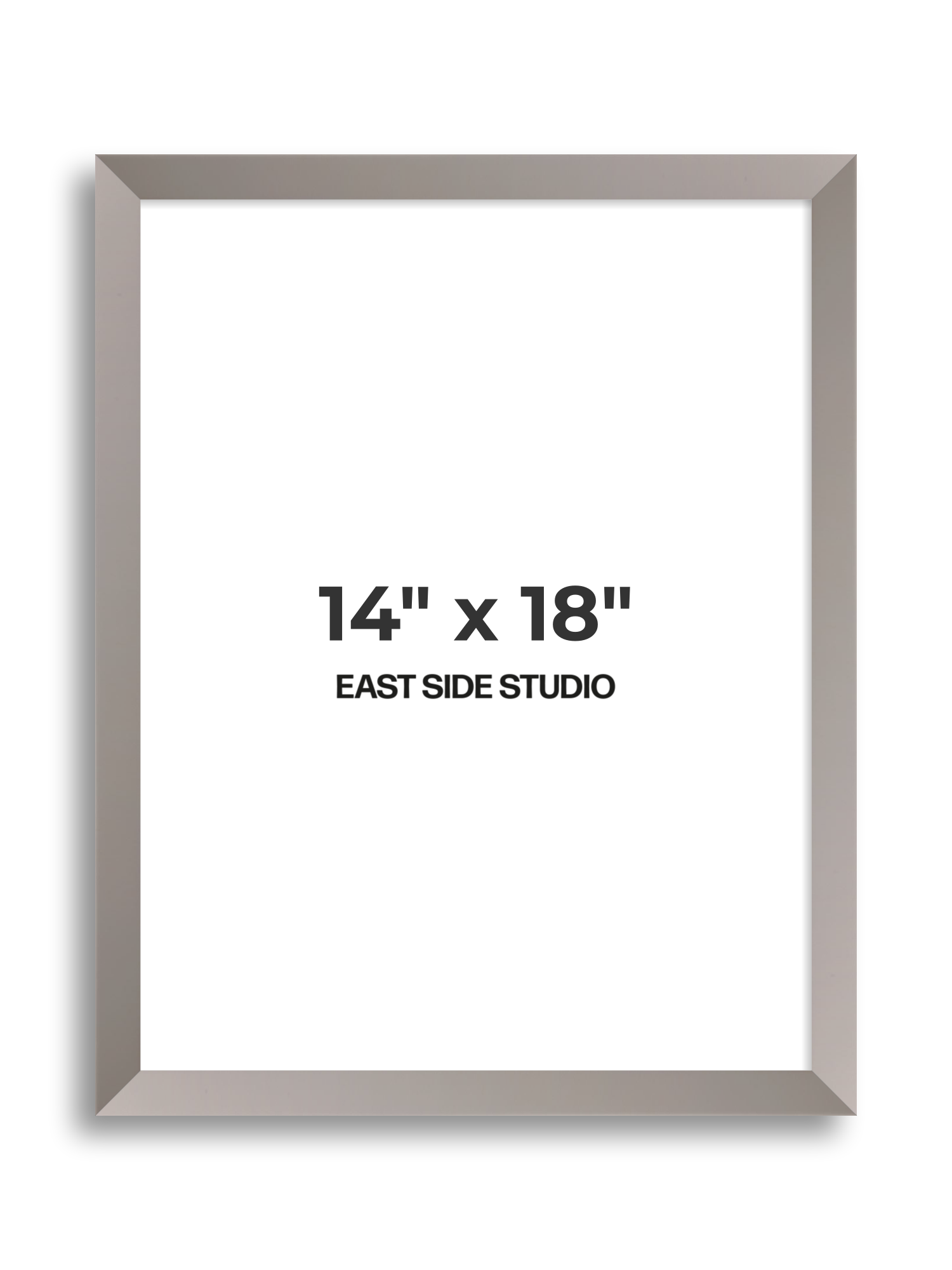 Ash Grey 14" x 18" picture frame