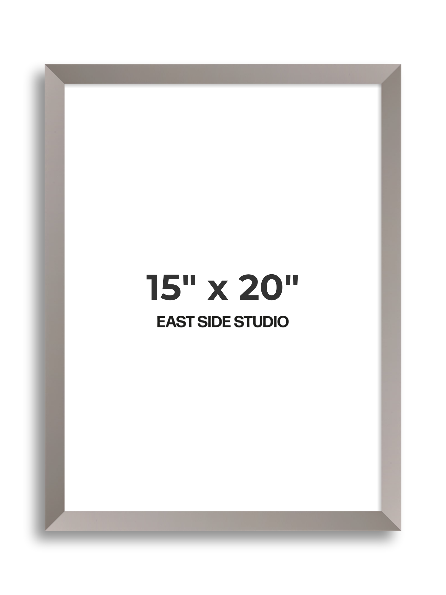 Ash Grey 15" x 20" picture frame