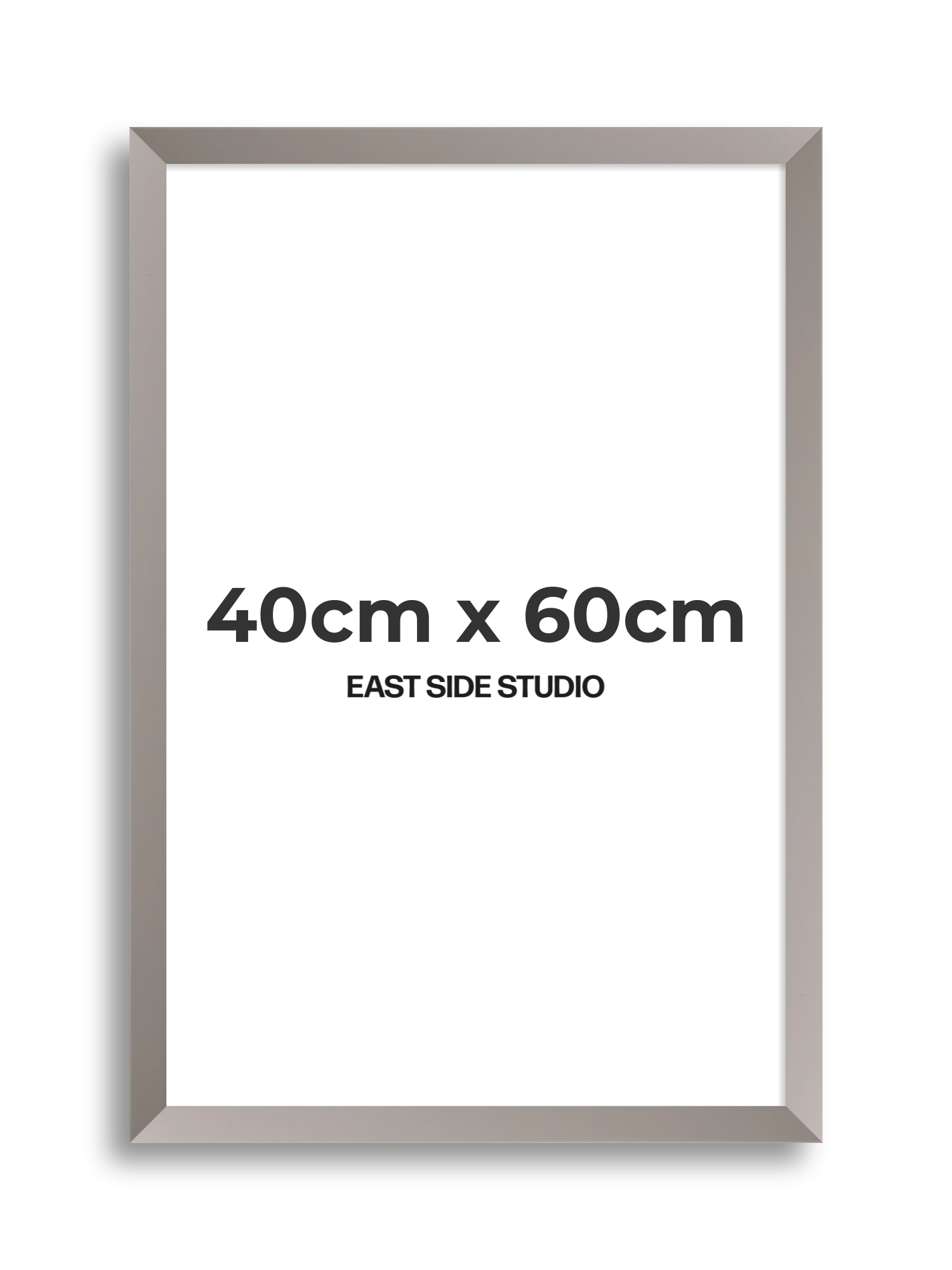 Ash Grey 40cm x 60cm picture frame