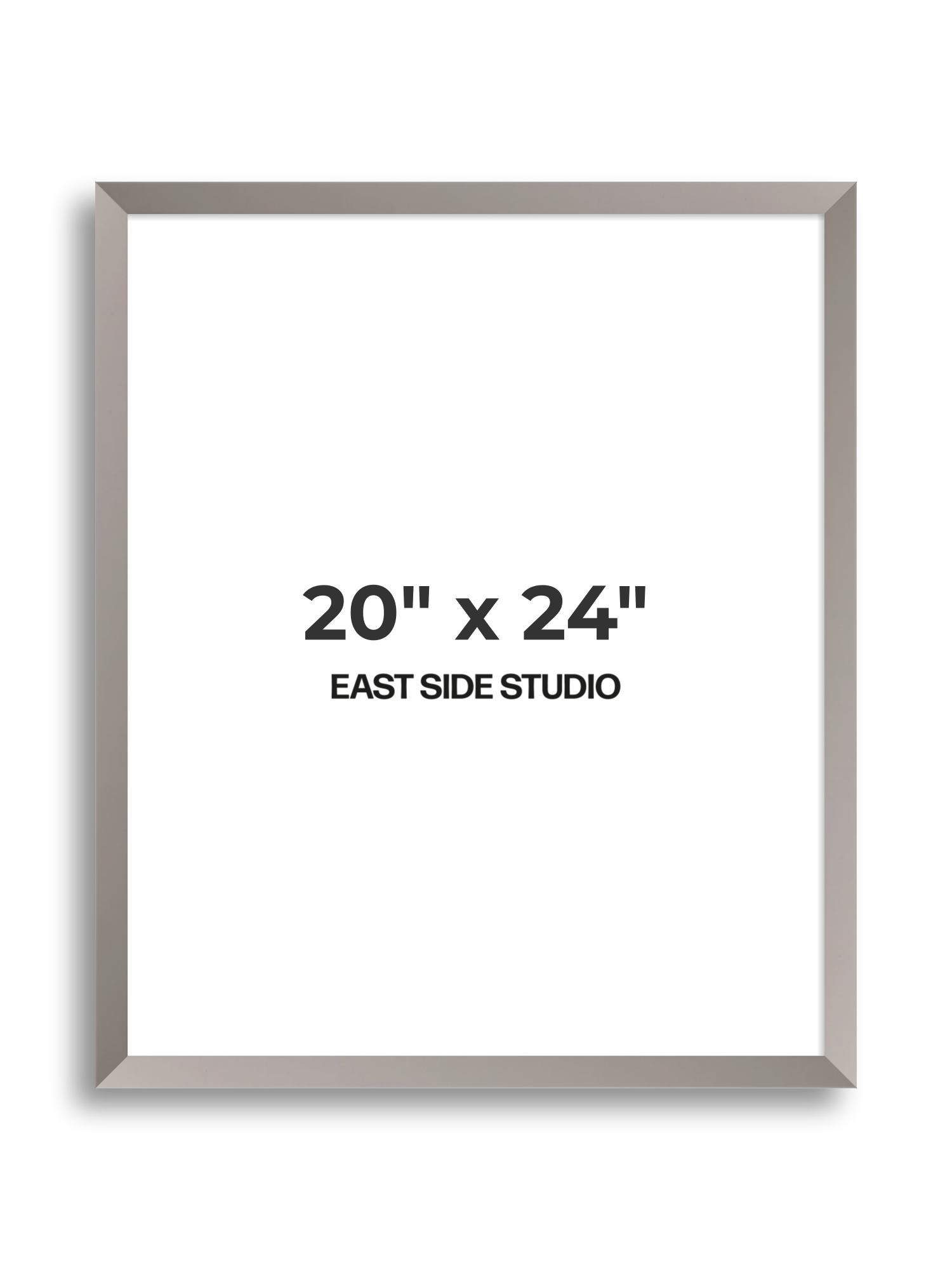 Ash Grey 20" x 24" picture frame